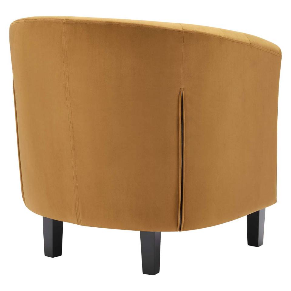 Modway Prospect Performance Velvet Armchair | Armchairs | Modishstore-5