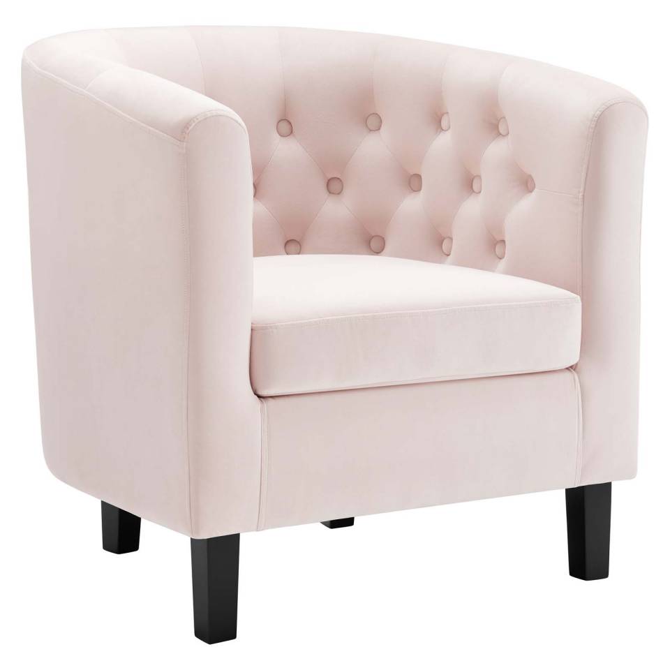 Modway Prospect Performance Velvet Armchair | Armchairs | Modishstore-12