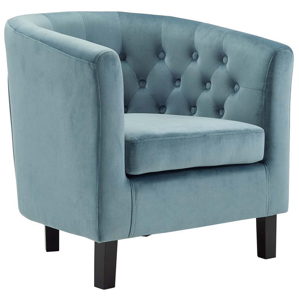 Modway Prospect Performance Velvet Armchair | Armchairs | Modishstore-13
