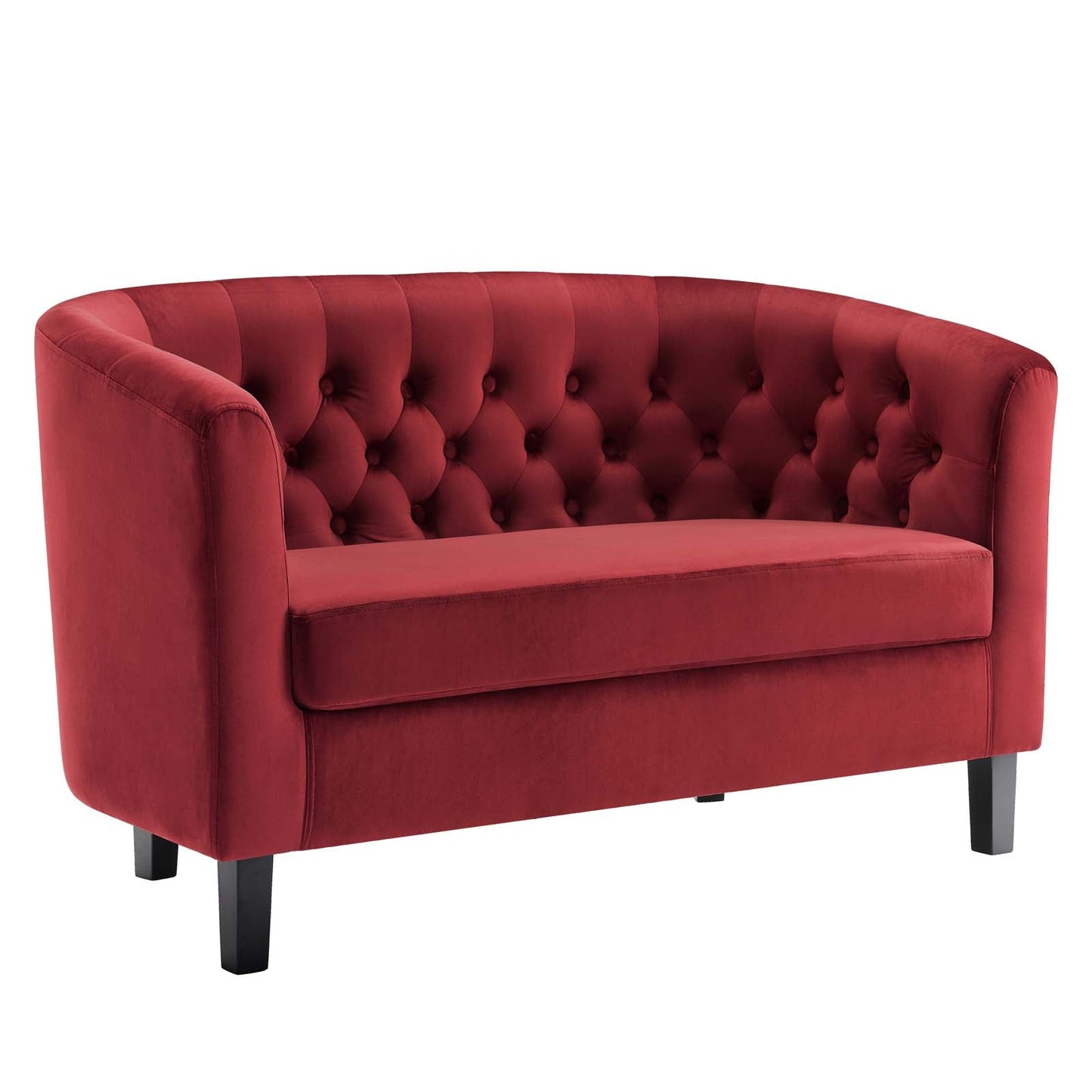 Modway Prospect Performance Velvet Loveseat | Loveseats | Modishstore-10