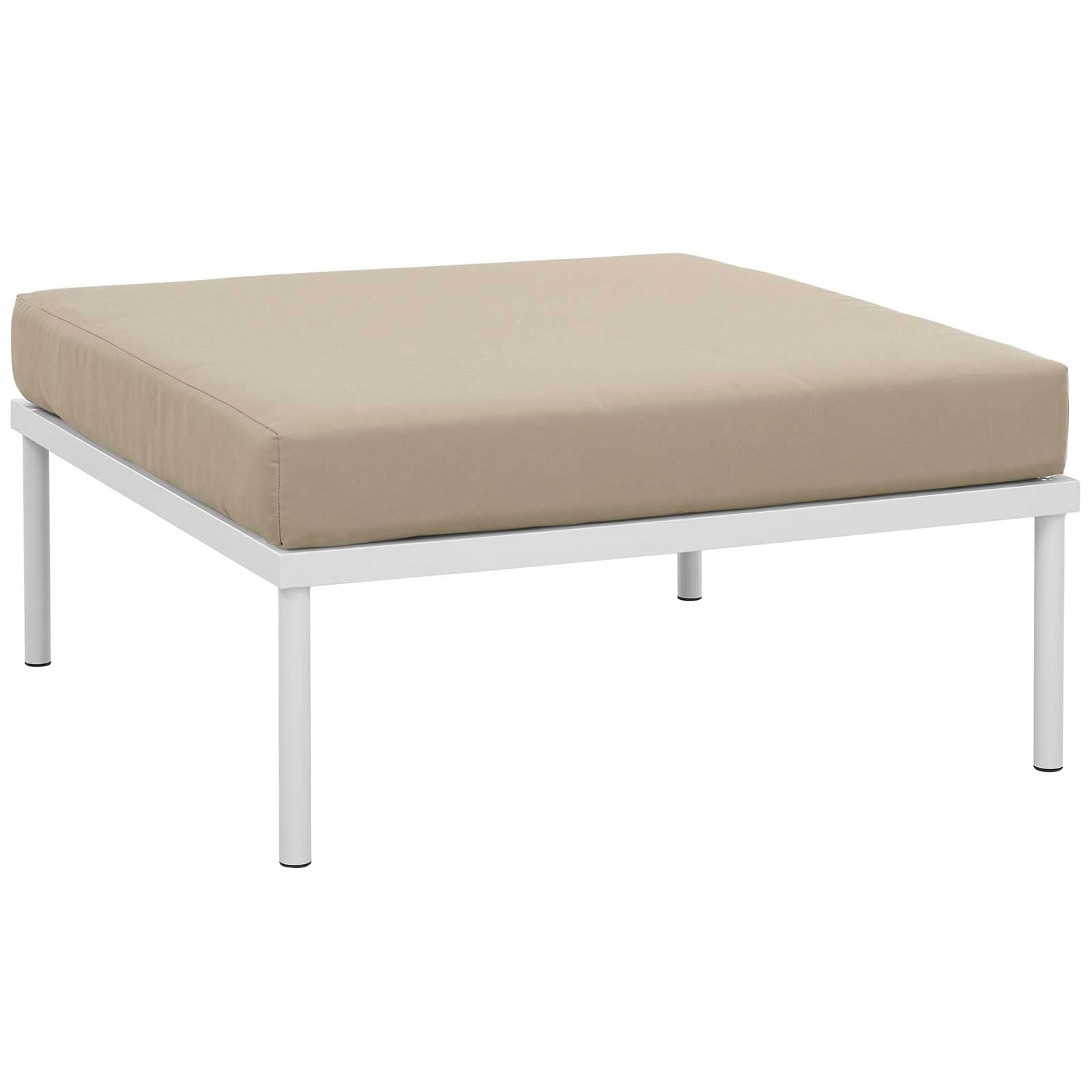 Modway Harmony 8 Piece Outdoor Patio Aluminum Sectional Sofa Set-EEI-2624 | Outdoor Sofas, Loveseats & Sectionals | 