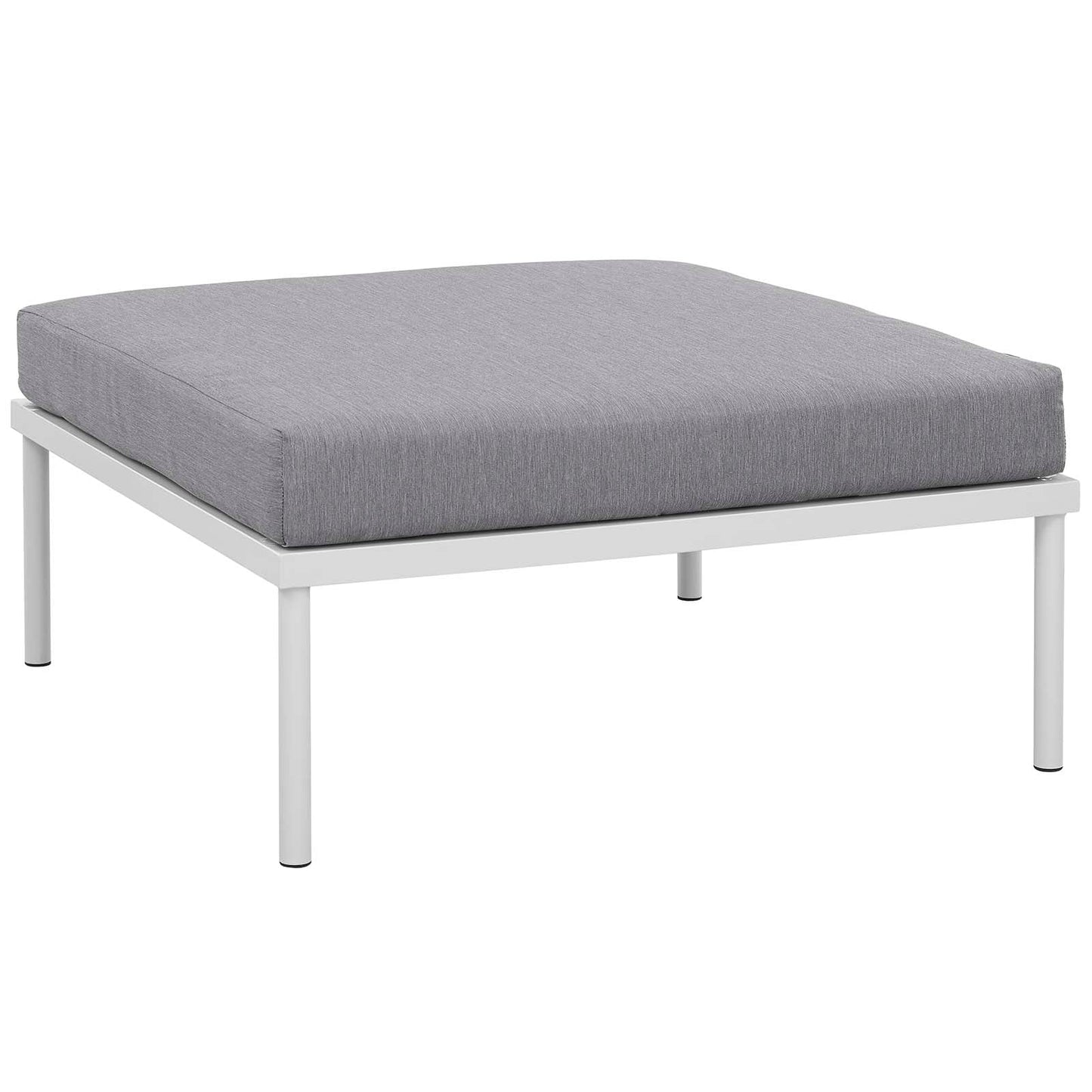Modway Harmony 8 Piece Outdoor Patio Aluminum Sectional Sofa Set-EEI-2624 | Outdoor Sofas, Loveseats & Sectionals | 