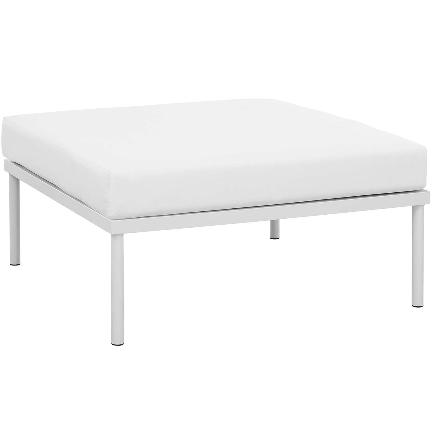 Modway Harmony 8 Piece Outdoor Patio Aluminum Sectional Sofa Set-EEI-2624 | Outdoor Sofas, Loveseats & Sectionals | 