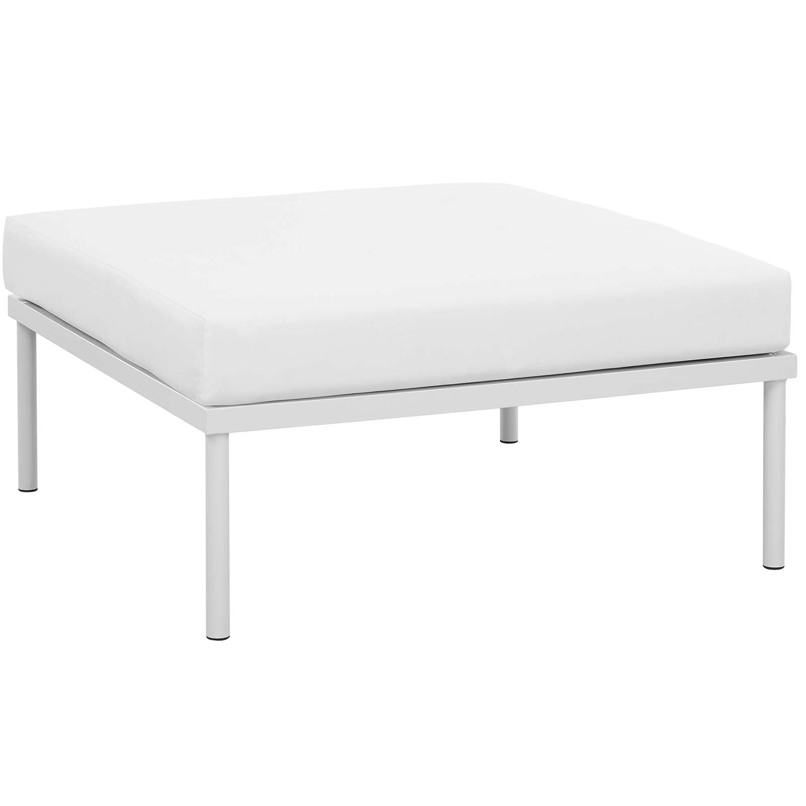 Modway Harmony 8 Piece Outdoor Patio Aluminum Sectional Sofa Set-EEI-2624 | Outdoor Sofas, Loveseats & Sectionals | 