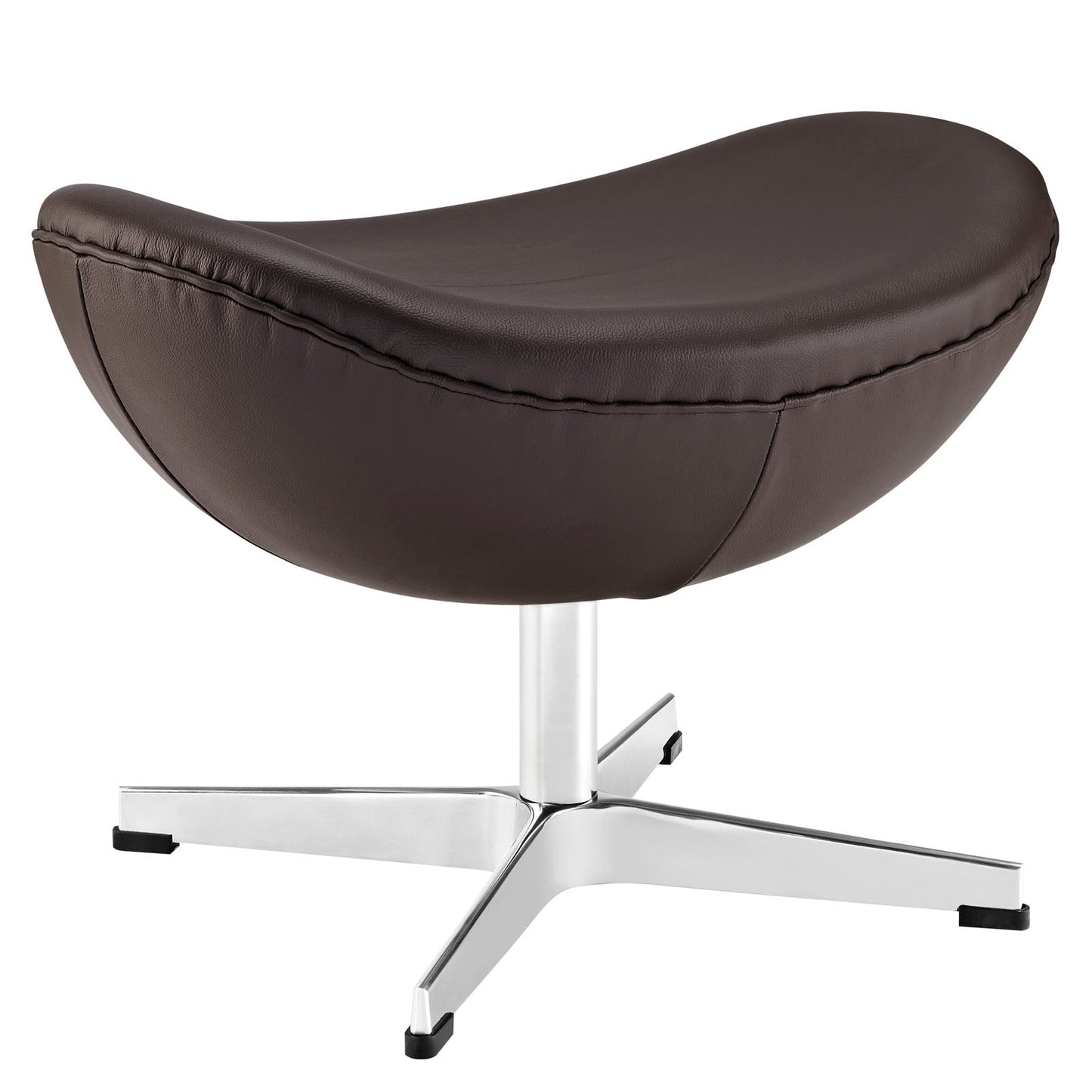 Modway Glove Leather Ottoman | Ottomans | 