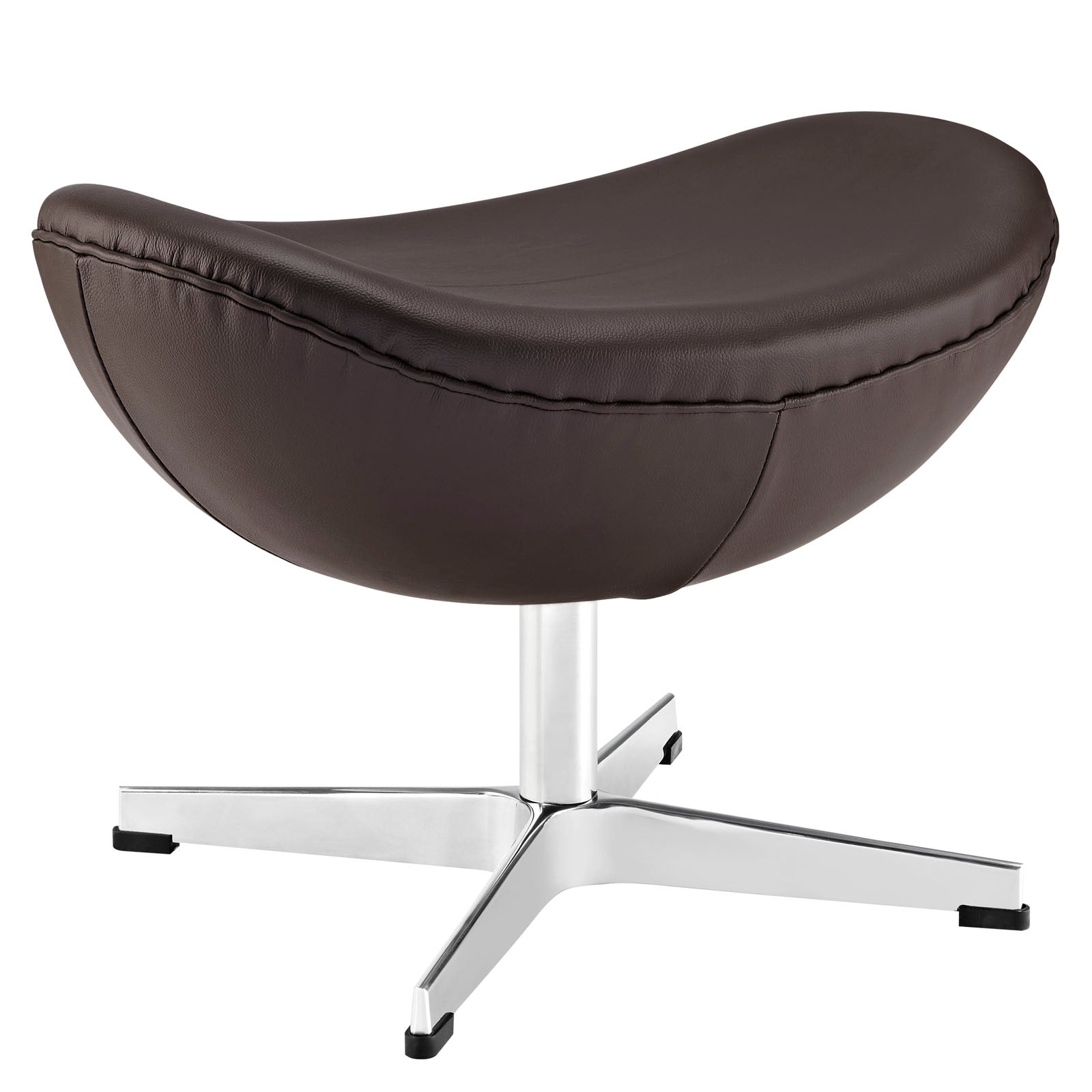 Modway Glove Leather Ottoman | Ottomans | 