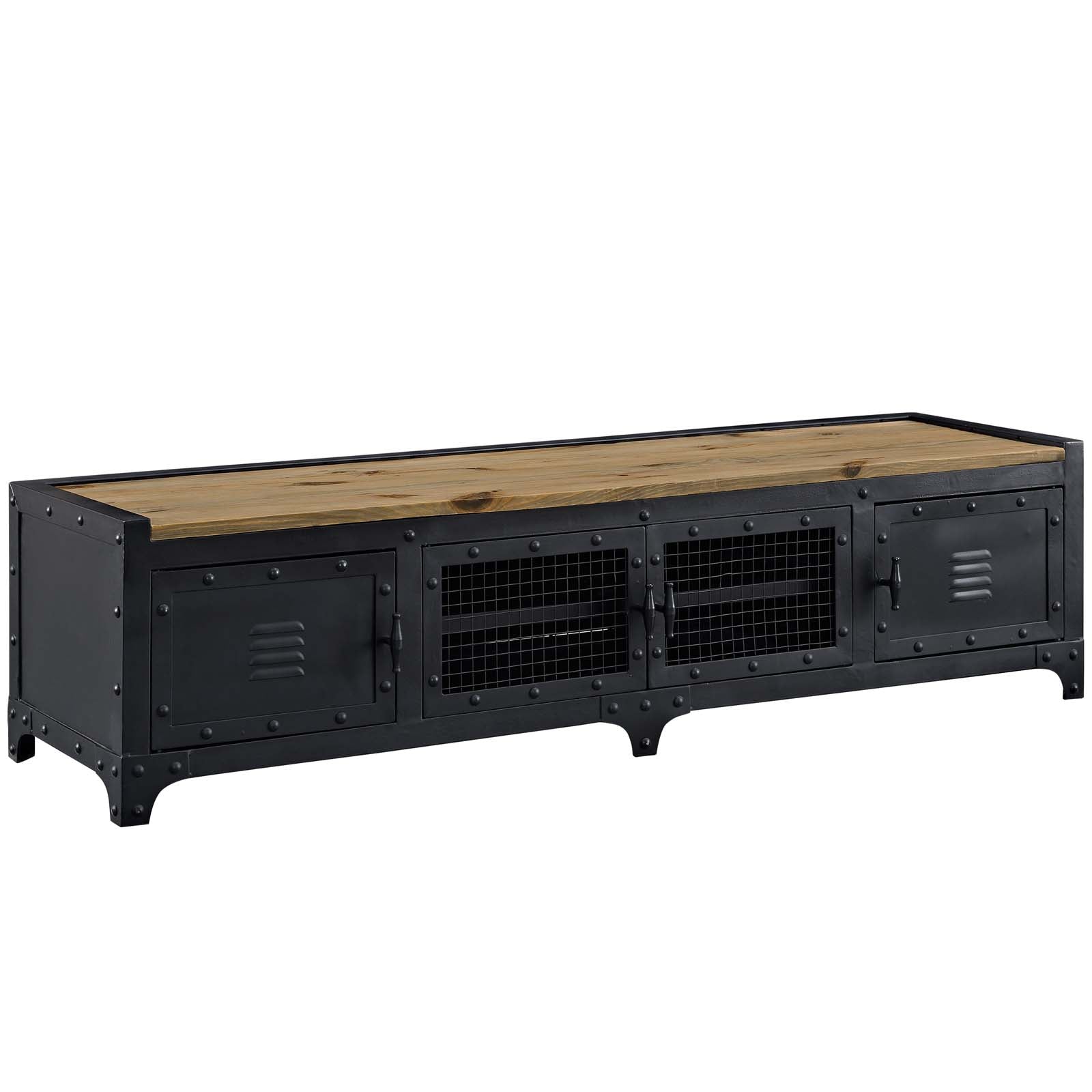 Modway Dungeon TV Stand - Black | TV Stands | 