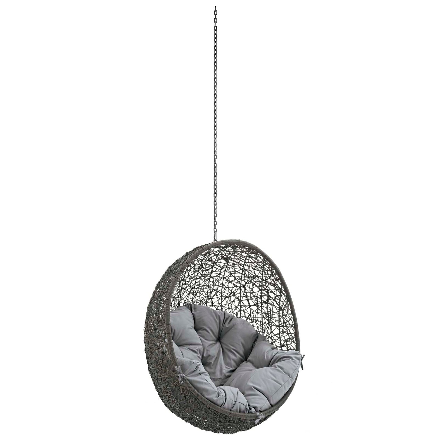 Modway Hide Outdoor Patio Swing Chair Without Stand | Outdoor Porch Swings | 