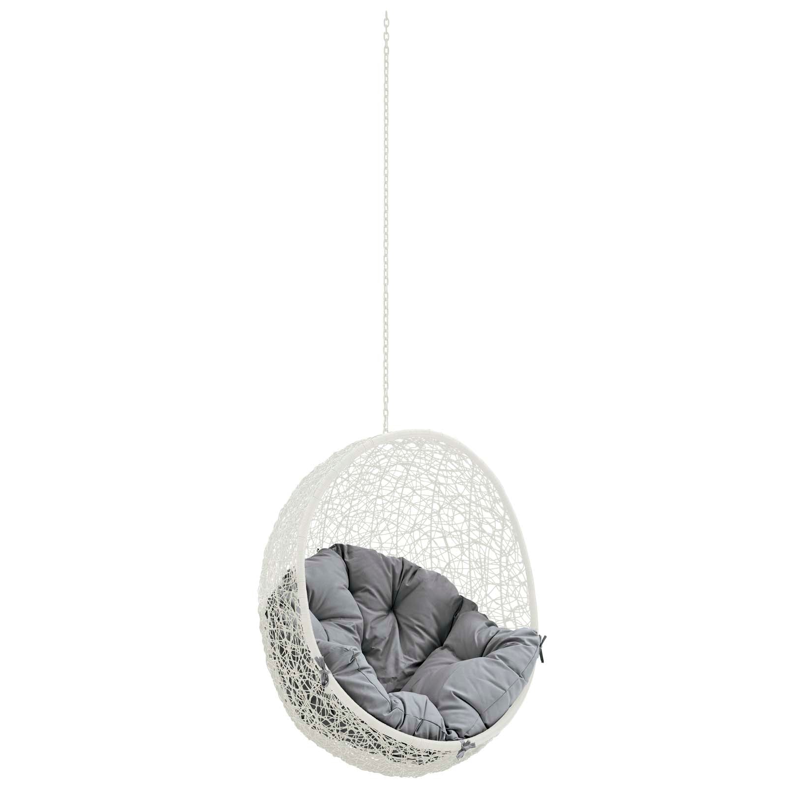 Modway Hide Outdoor Patio Swing Chair Without Stand | Outdoor Porch Swings | 