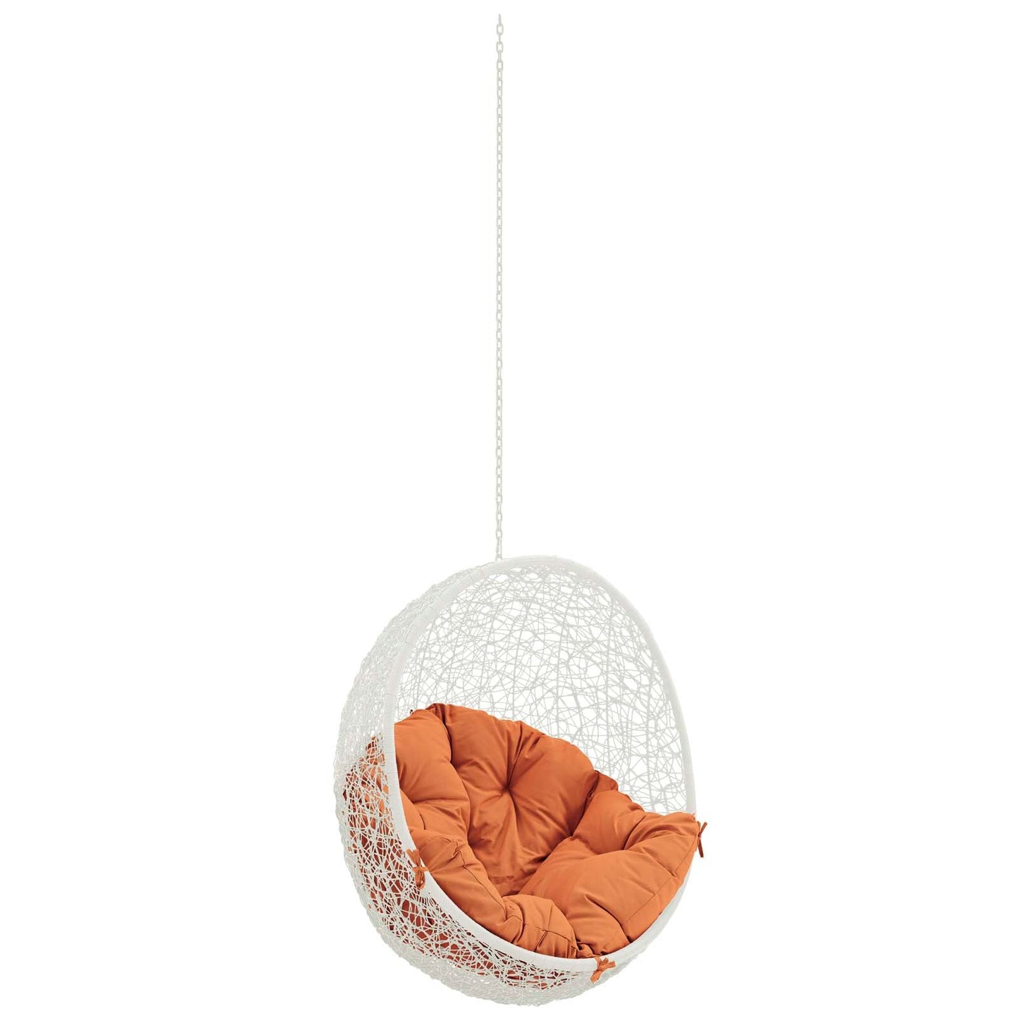 Modway Hide Outdoor Patio Swing Chair Without Stand | Outdoor Porch Swings | 