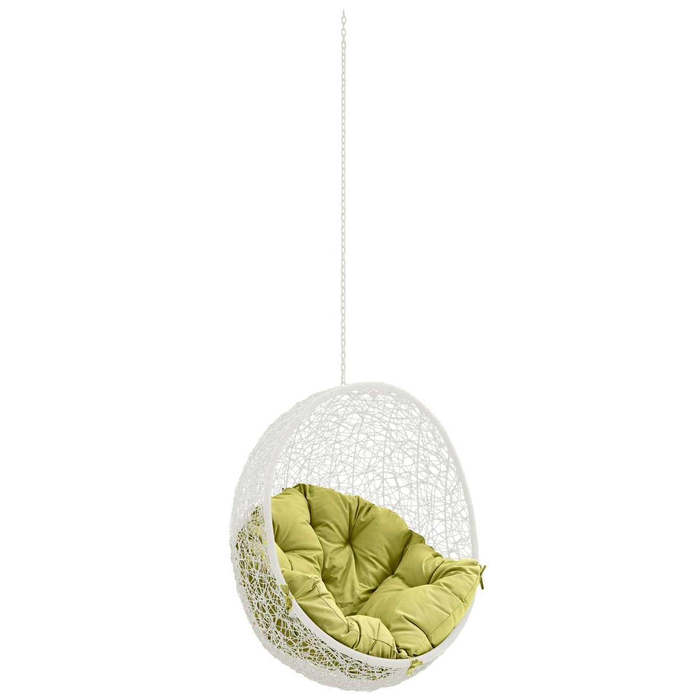 Modway Hide Outdoor Patio Swing Chair Without Stand | Outdoor Porch Swings | 