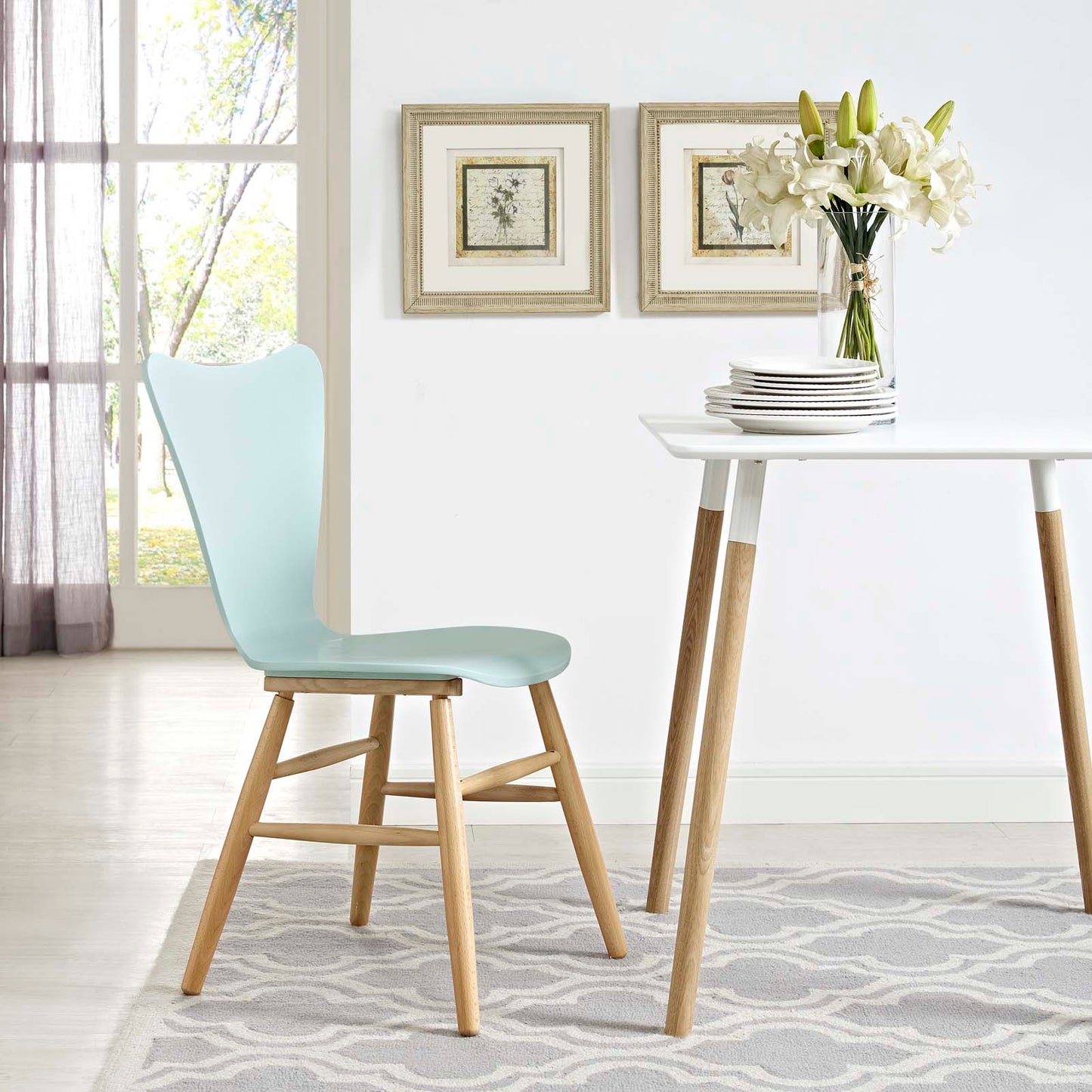 Modway Cascade Wood Dining Chair | Dining Chairs | 