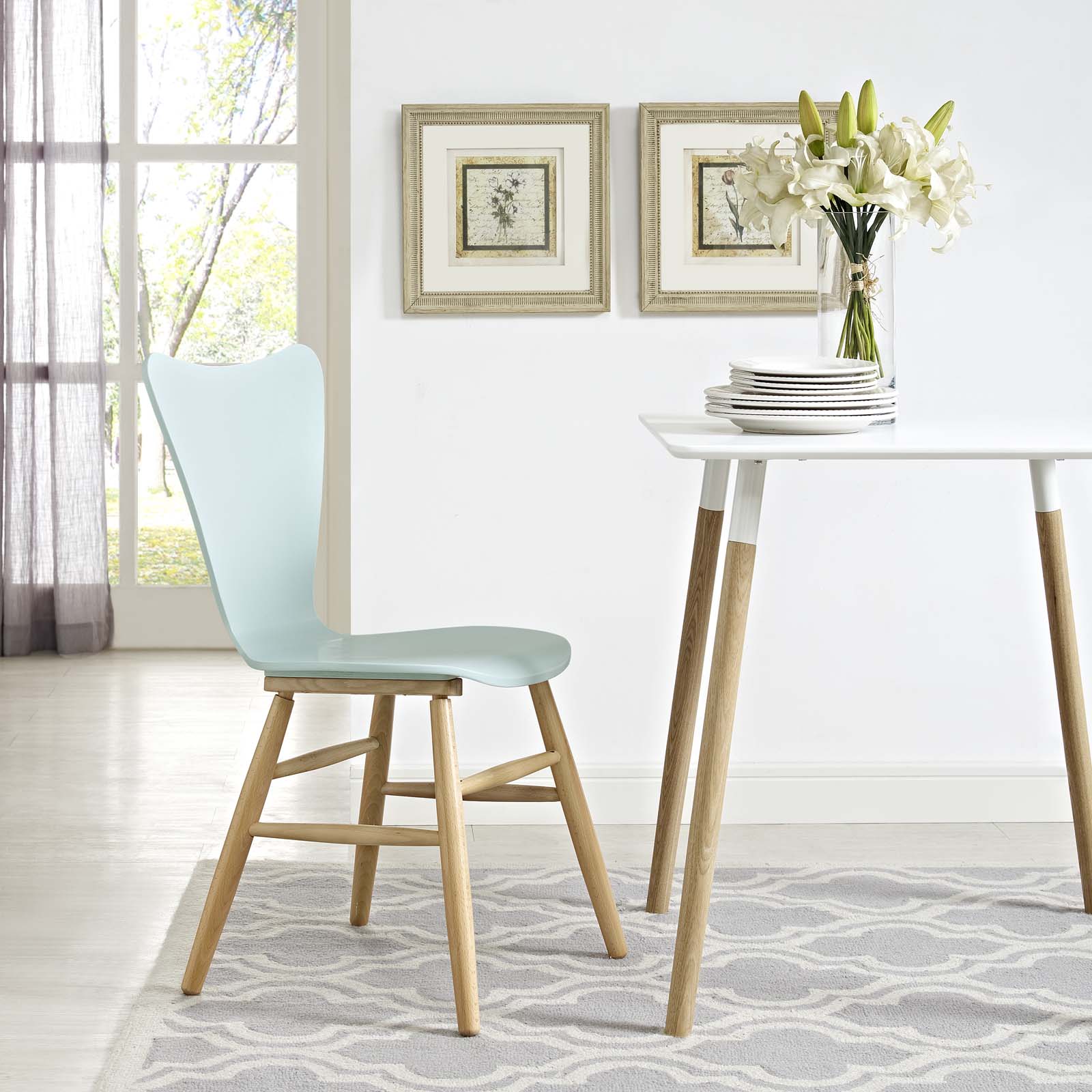 Modway Cascade Wood Dining Chair | Dining Chairs | 