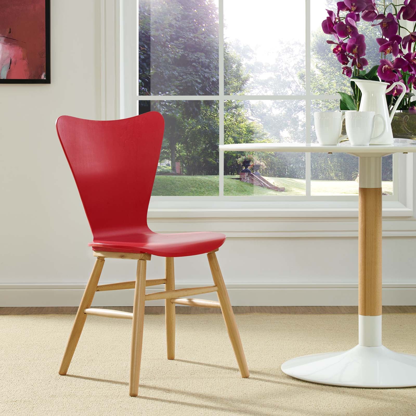 Modway Cascade Wood Dining Chair | Dining Chairs | 