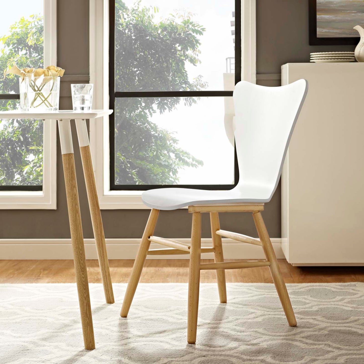 Modway Cascade Wood Dining Chair | Dining Chairs | 