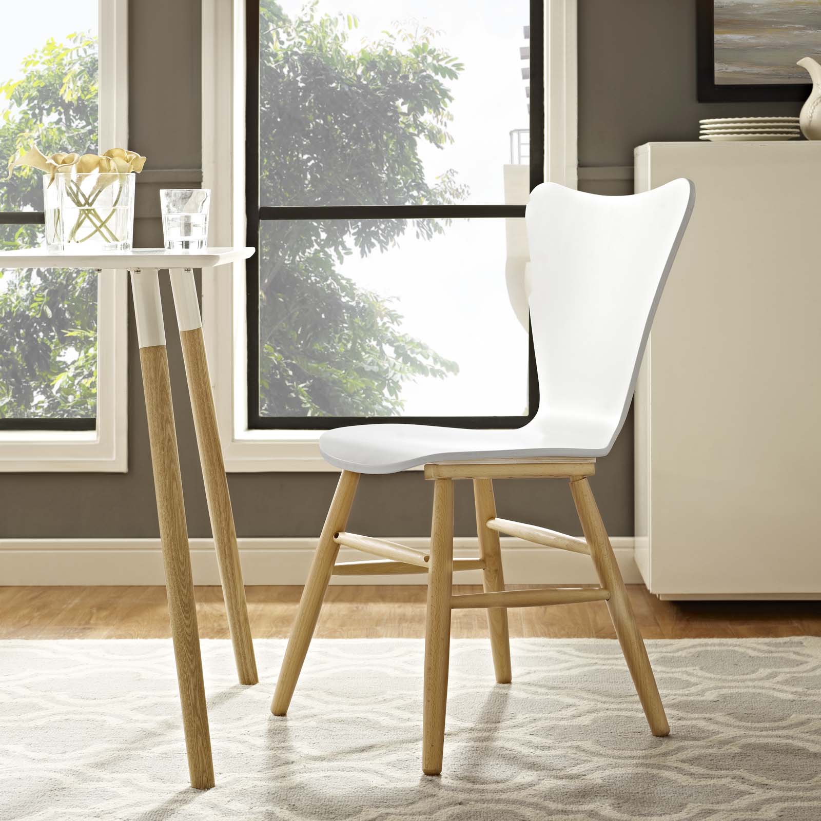Modway Cascade Wood Dining Chair | Dining Chairs | 