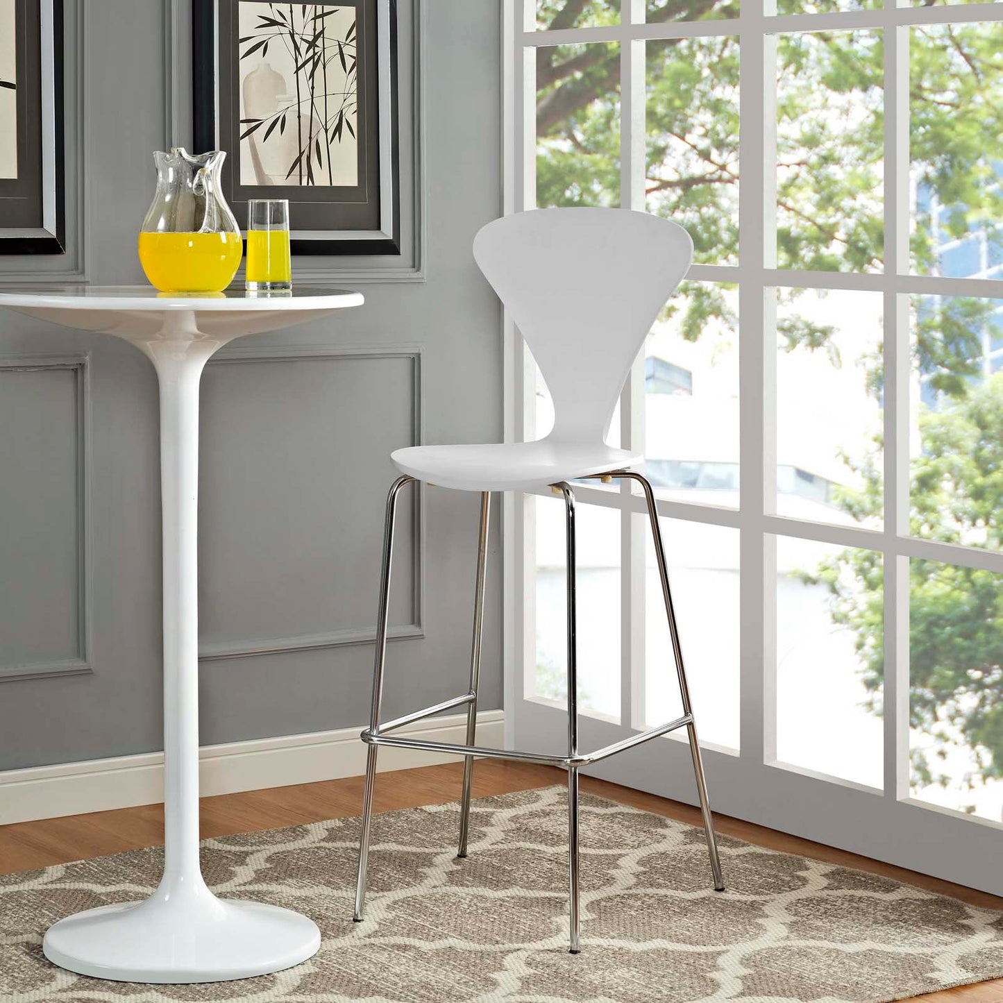 Modway Passage Dining Bar Stool | Bar Stools | Modishstore-11