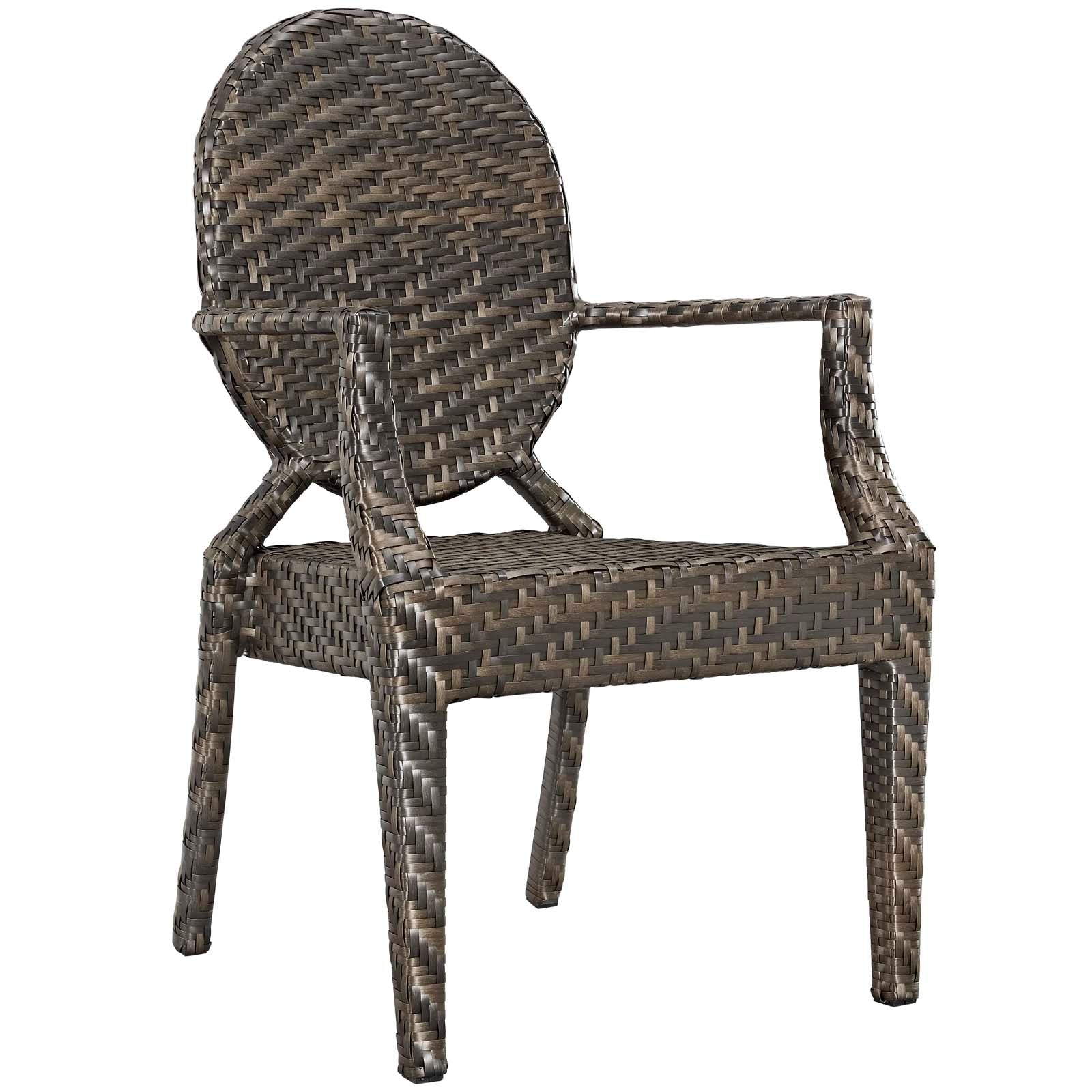 Modway Casper Dining Outdoor Patio Armchair | Dining Chairs