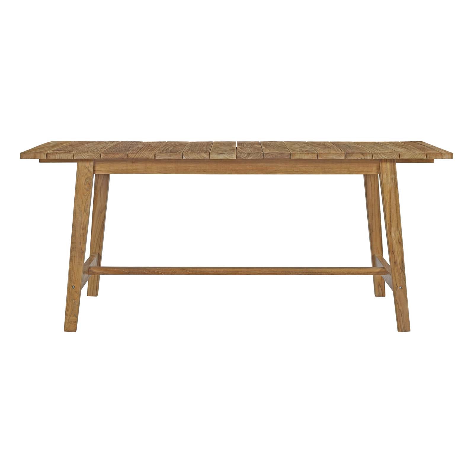 Modway Dorset Outdoor Patio Teak Dining Table | Dining Tables | 