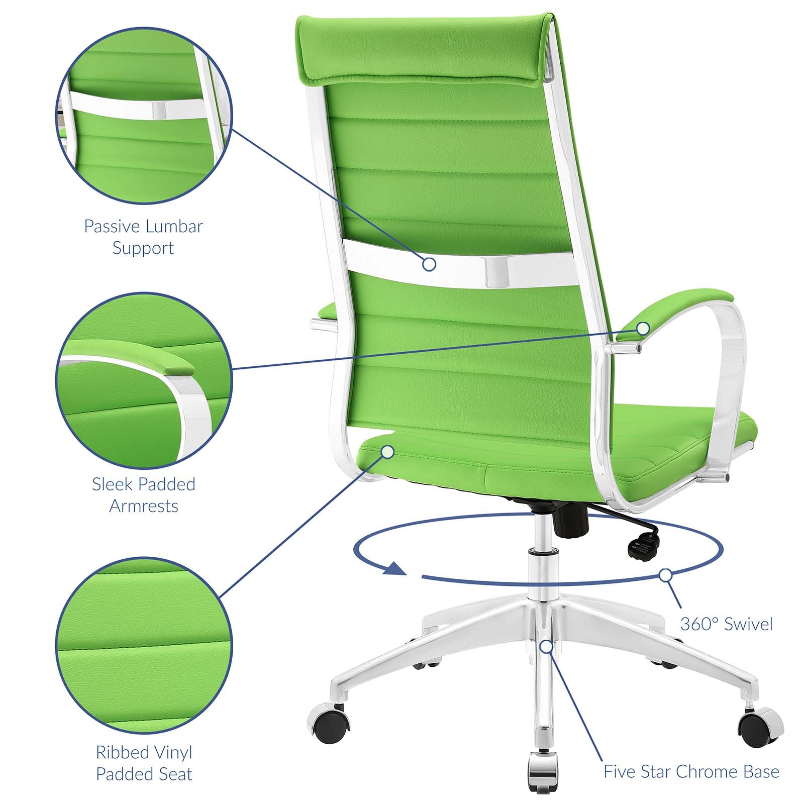 Modway Jive Highback Office Chair | Office Chairs