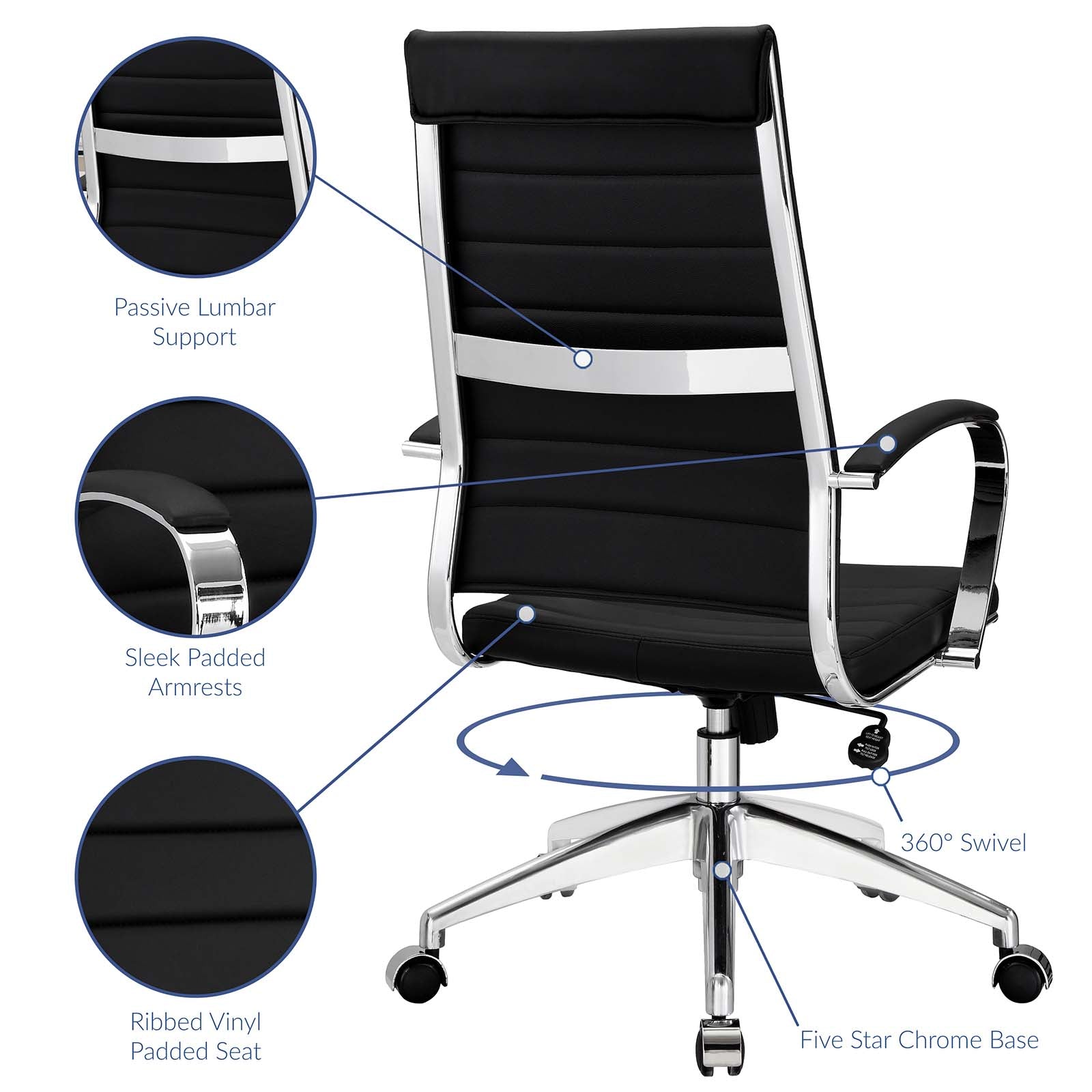 Modway Jive Highback Office Chair | Office Chairs | 