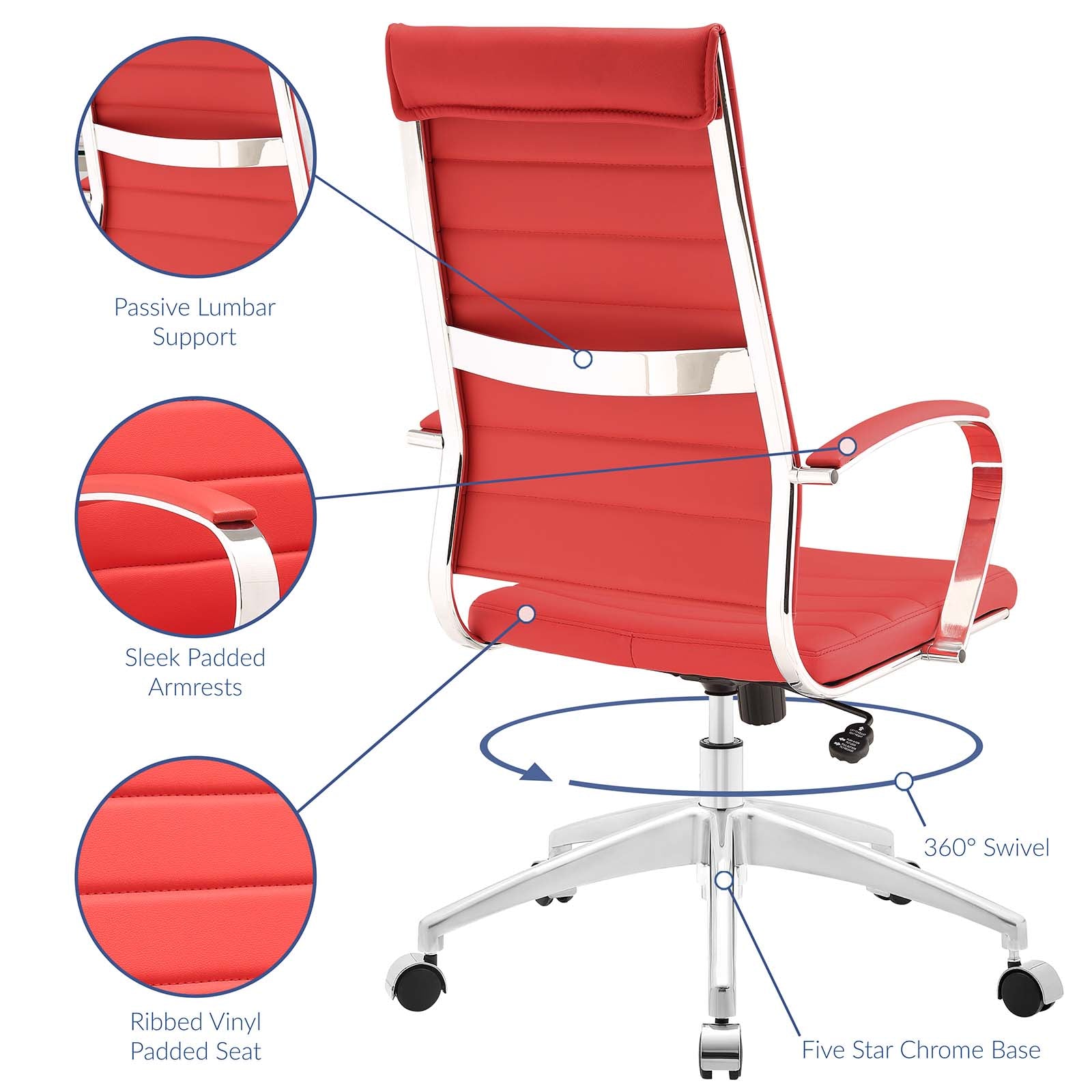 Modway Jive Highback Office Chair | Office Chairs | 