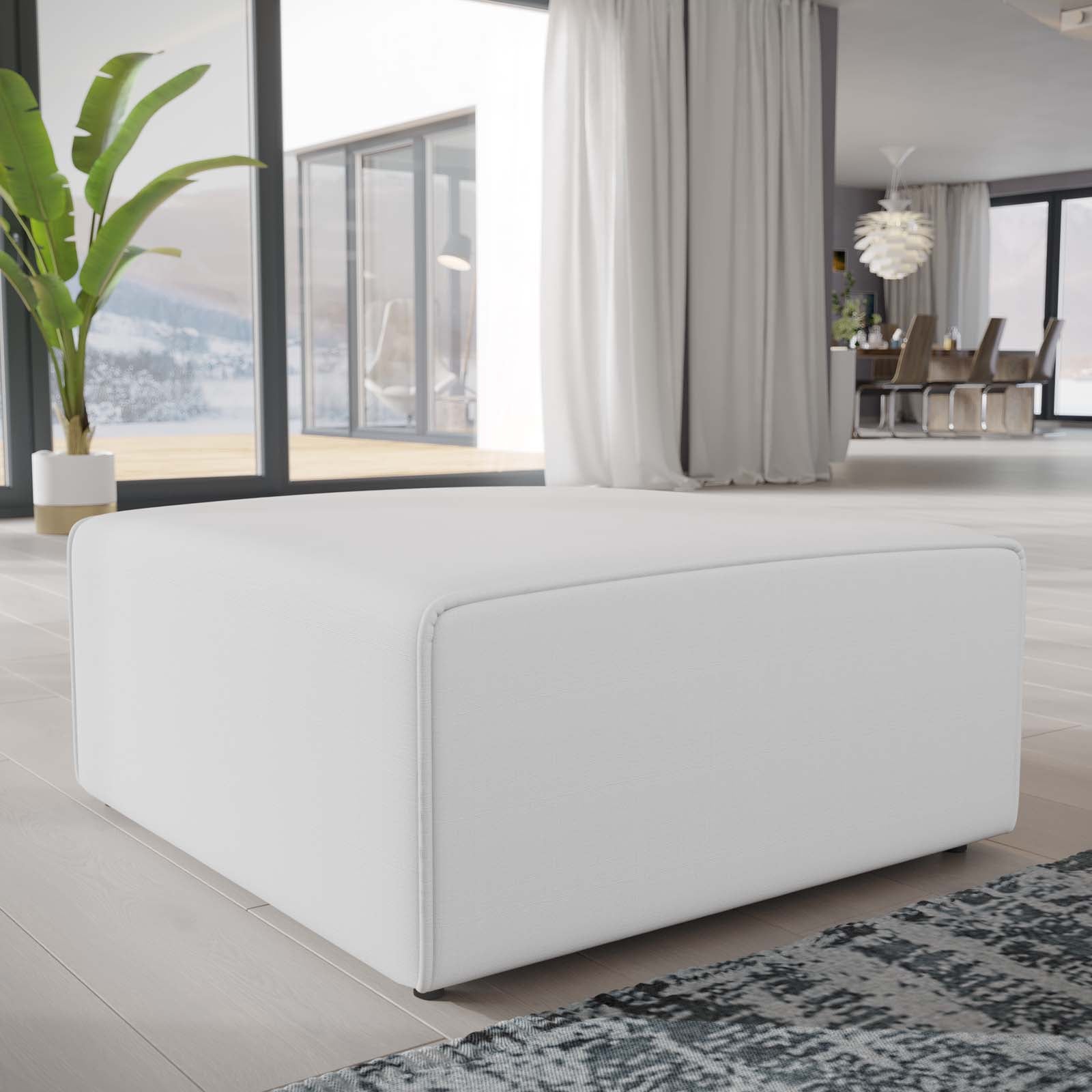 Modway Mingle Fabric Ottoman | Ottomans | Modishstore-11
