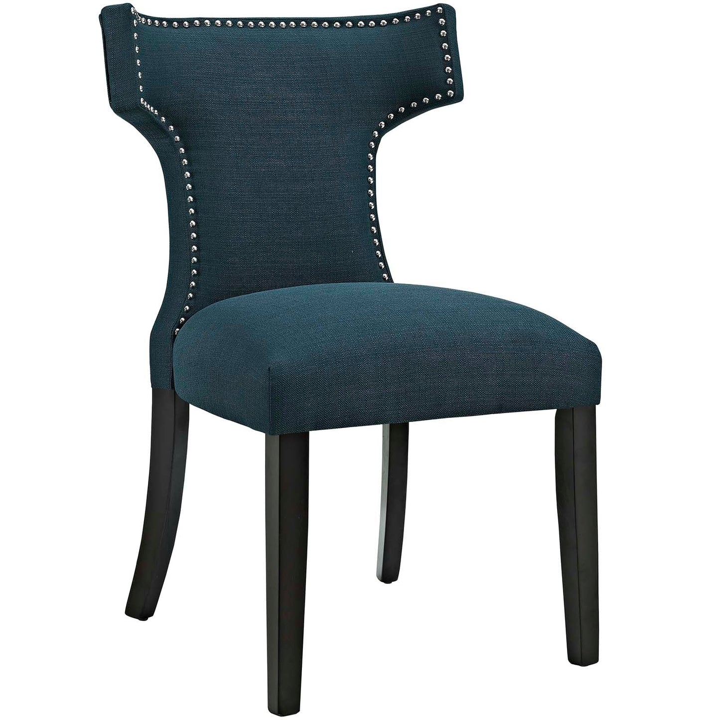 Modway Curve Dining Side Chair Fabric Set of 2 | Dining Chairs | 