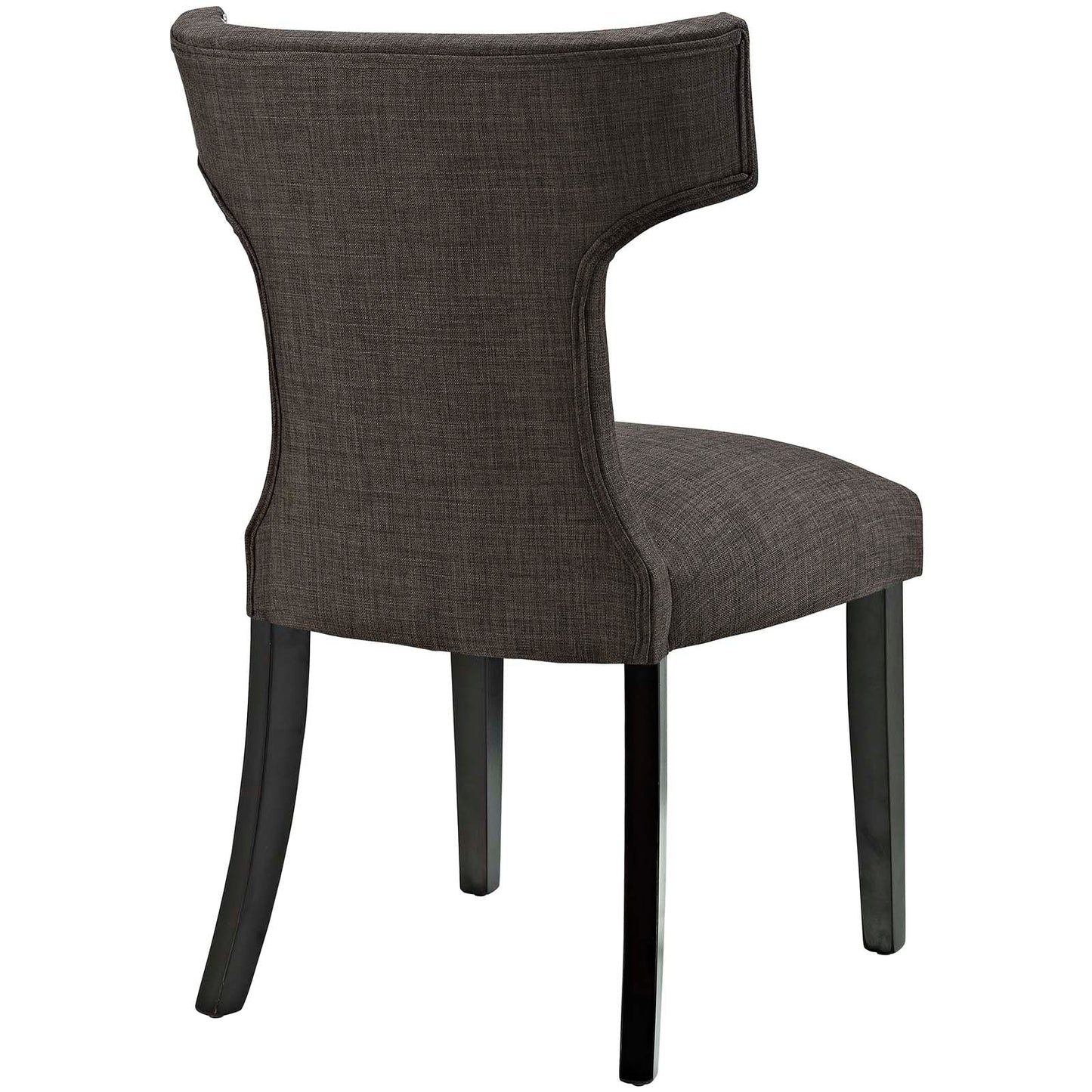 Modway Curve Dining Side Chair Fabric Set of 2 | Dining Chairs | 