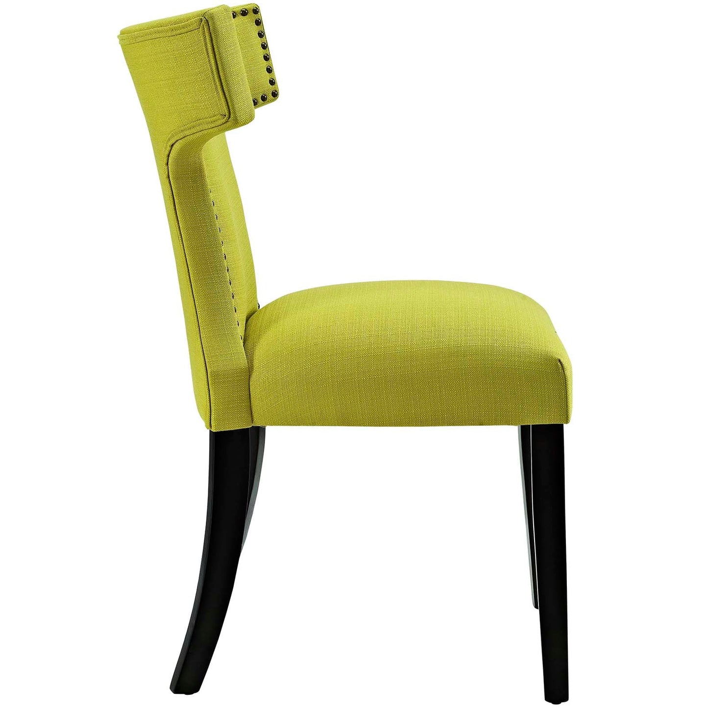 Modway Curve Dining Side Chair Fabric Set of 2 | Dining Chairs | 