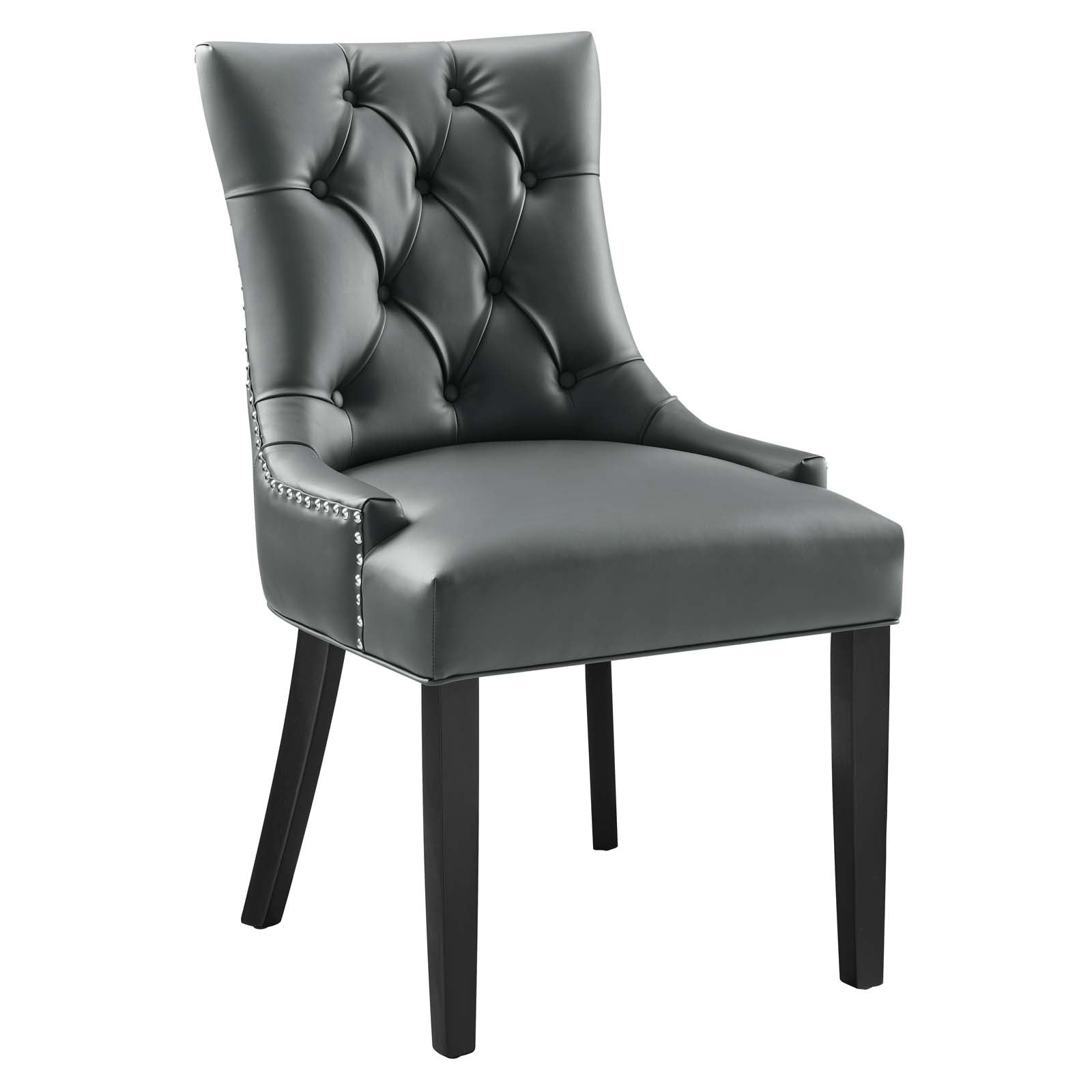 Modway Regent Dining Side Chair Vinyl Set of 2 | Dining Chairs | Modishstore-17