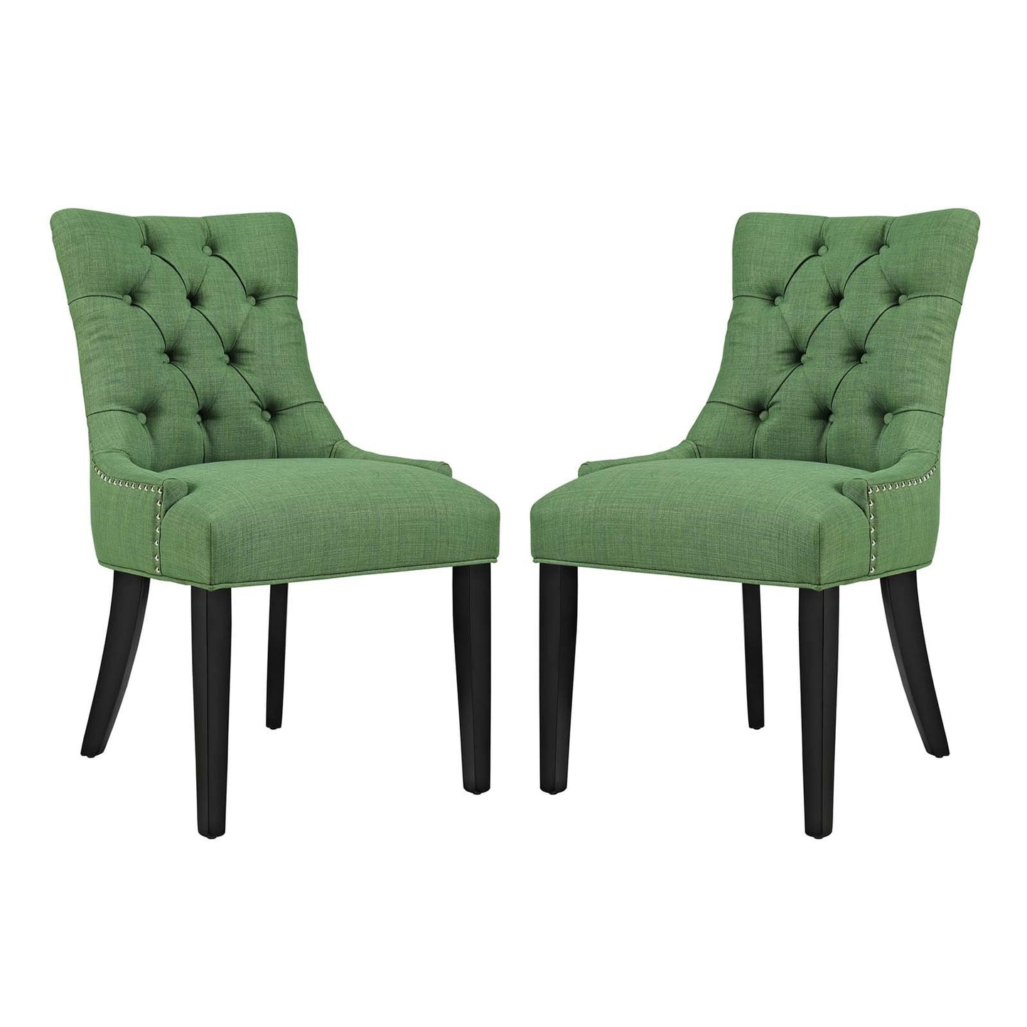 Modway Regent Dining Side Chair Fabric Set of 2