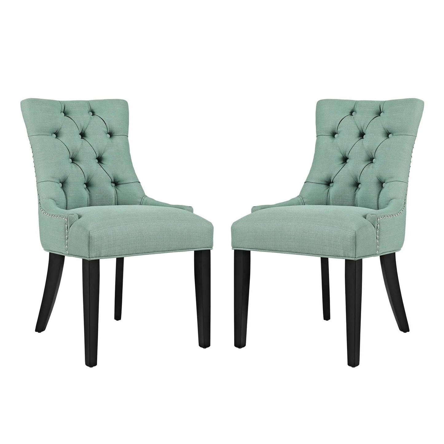 Modway Regent Dining Side Chair Fabric Set of 2