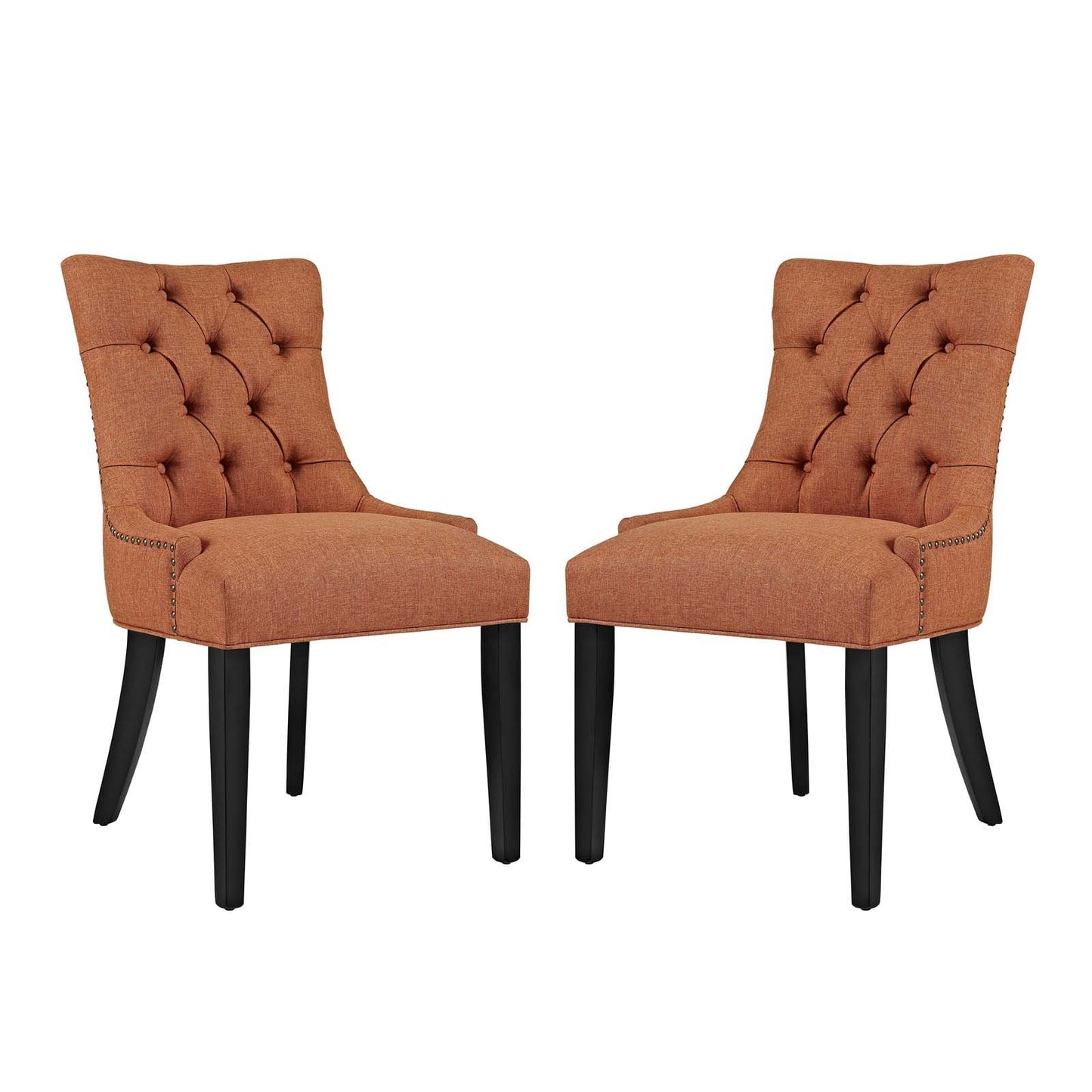 Modway Regent Dining Side Chair Fabric Set of 2