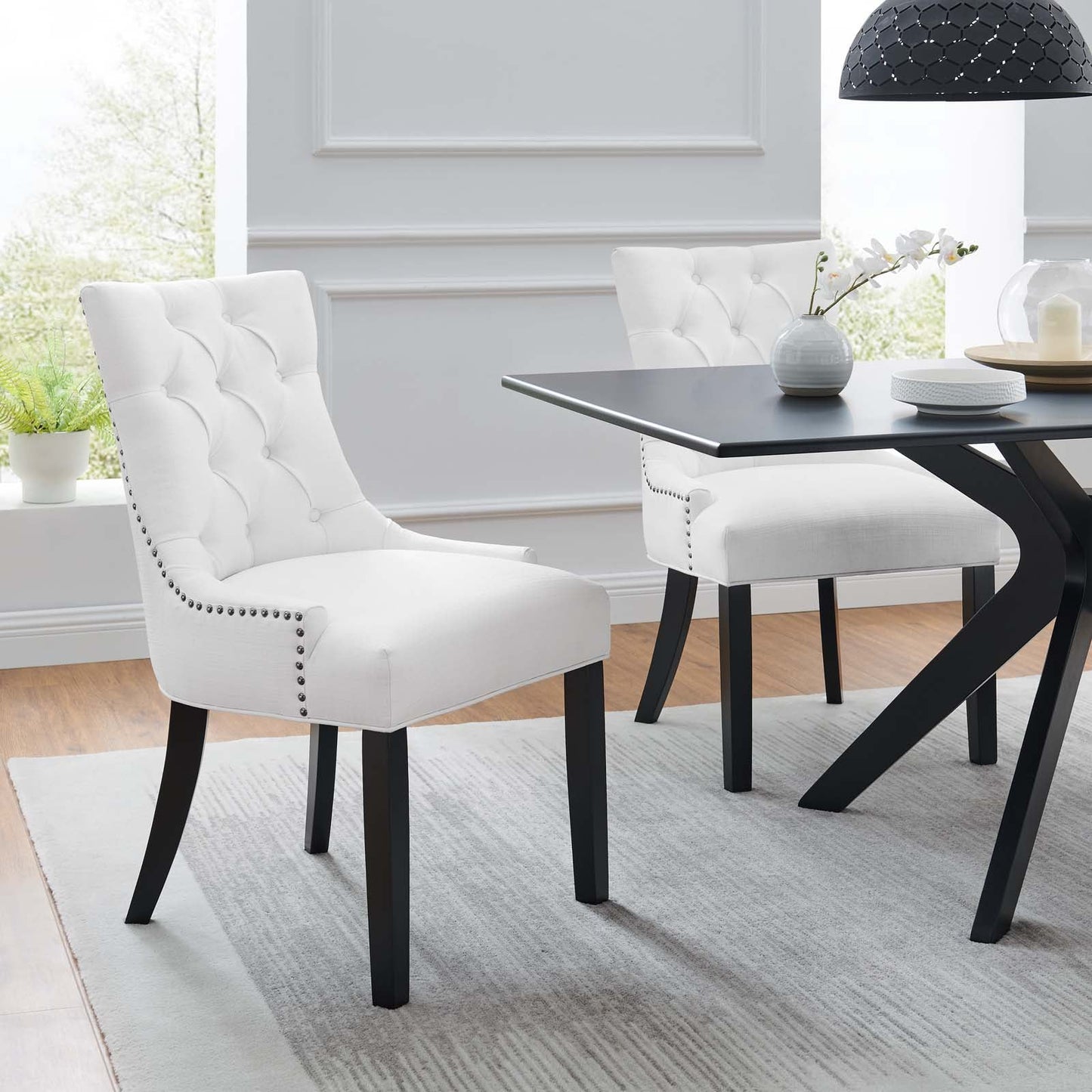 Modway Regent Set of 2 Fabric Dining Side Chair | Dining Chairs | Modishstore-58