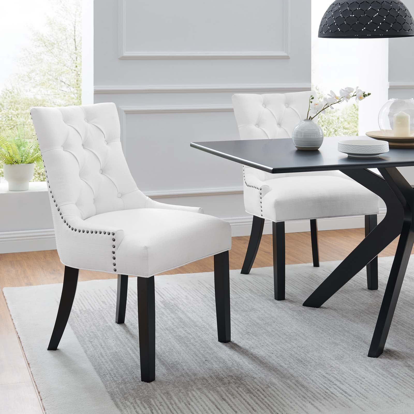 Modway Regent Set of 2 Fabric Dining Side Chair | Dining Chairs | Modishstore-58