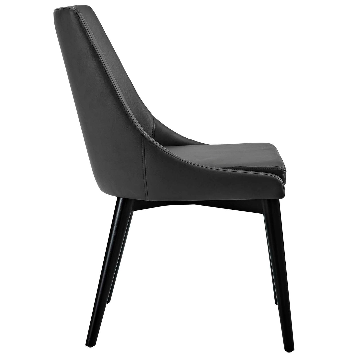 Modway Viscount Set of 2 Vinyl Dining Side Chair | Dining Chairs | Modishstore-9