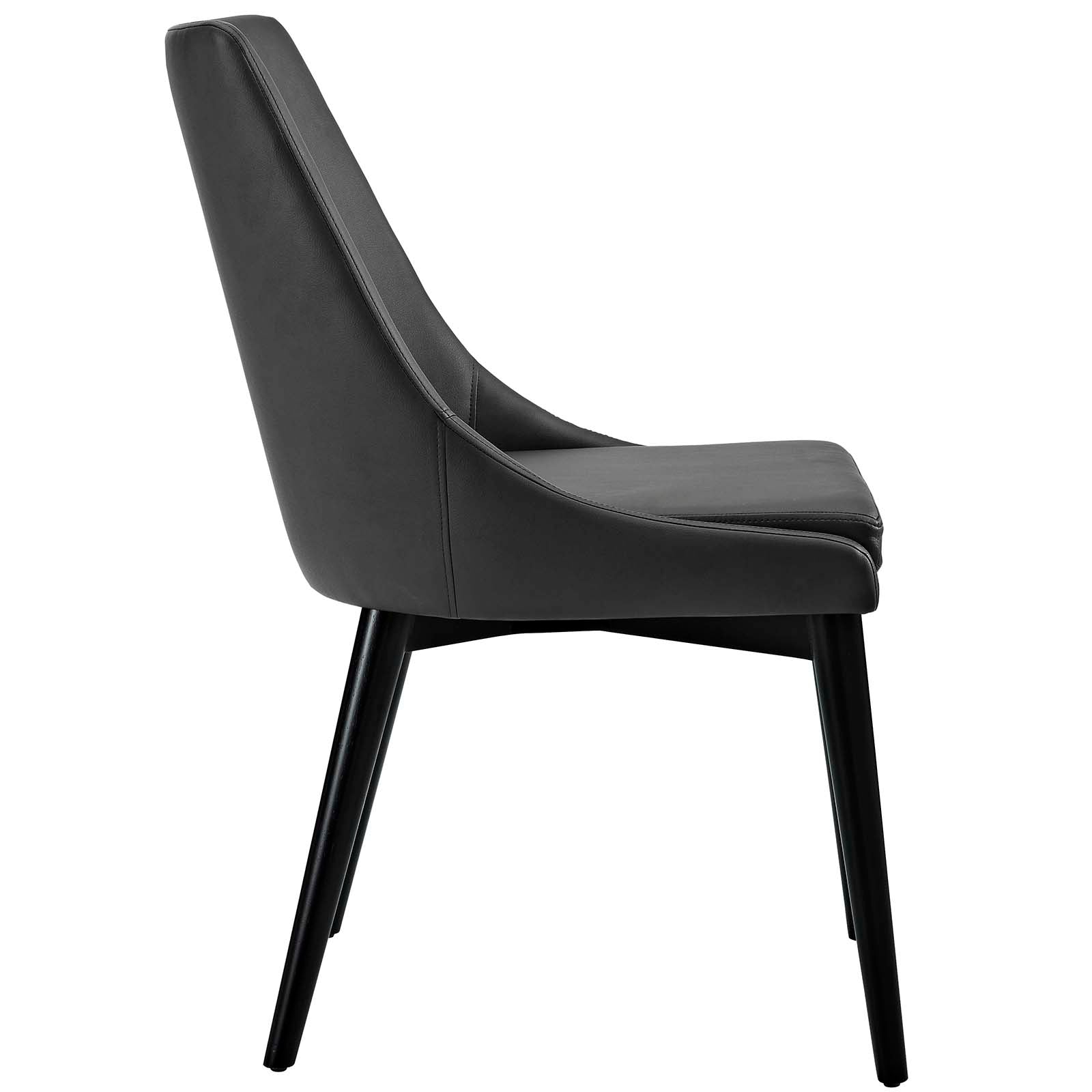 Modway Viscount Set of 2 Vinyl Dining Side Chair | Dining Chairs | Modishstore-9