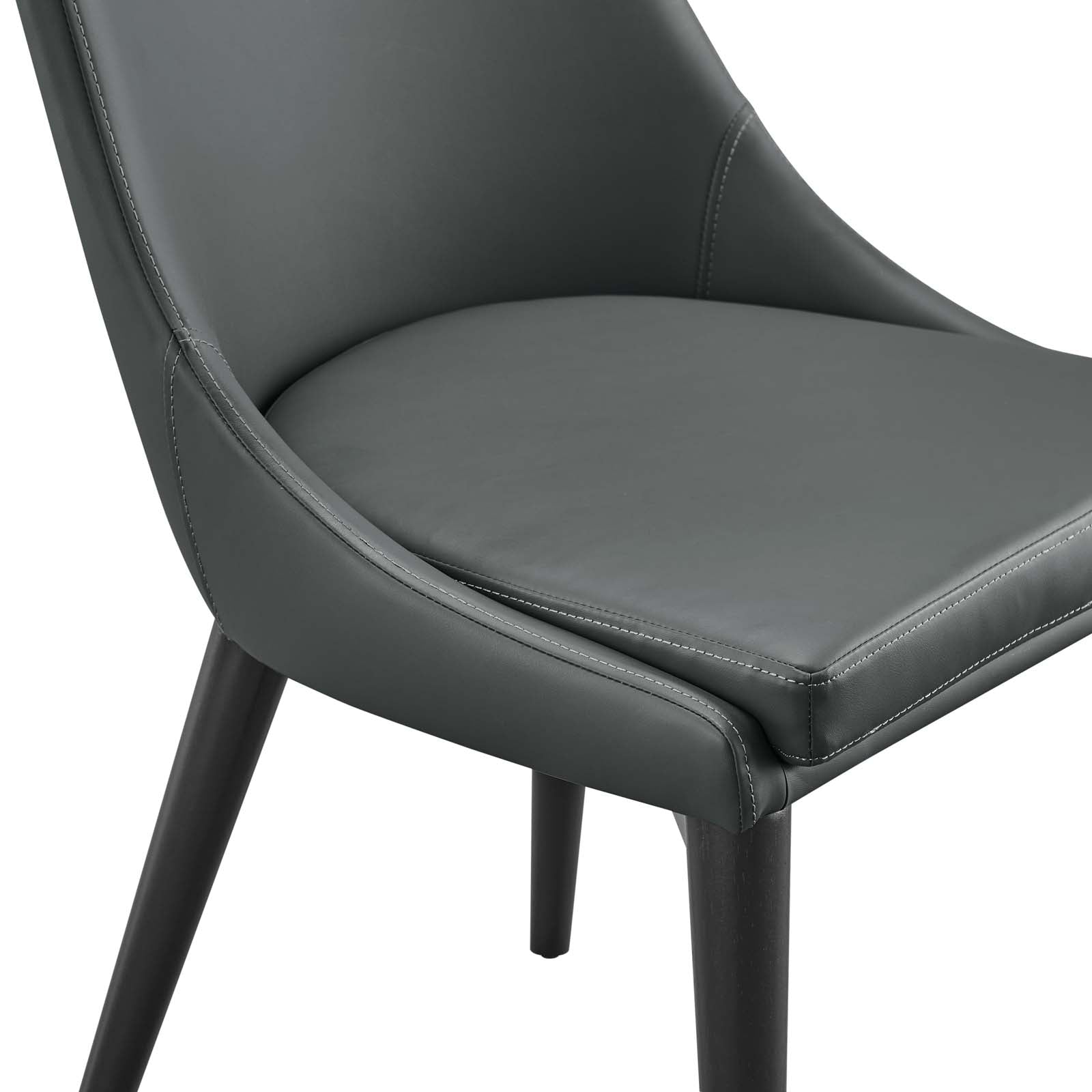 Modway Viscount Set of 2 Vinyl Dining Side Chair | Dining Chairs | Modishstore-19