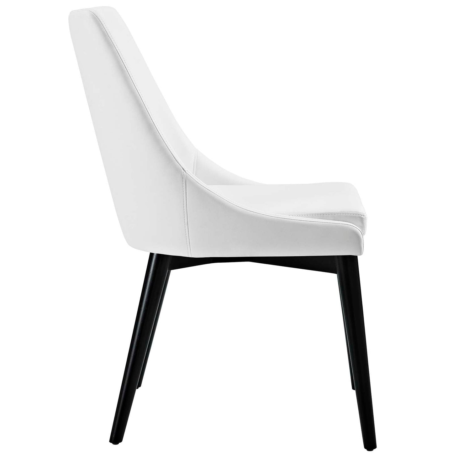 Modway Viscount Set of 2 Vinyl Dining Side Chair | Dining Chairs | Modishstore-5