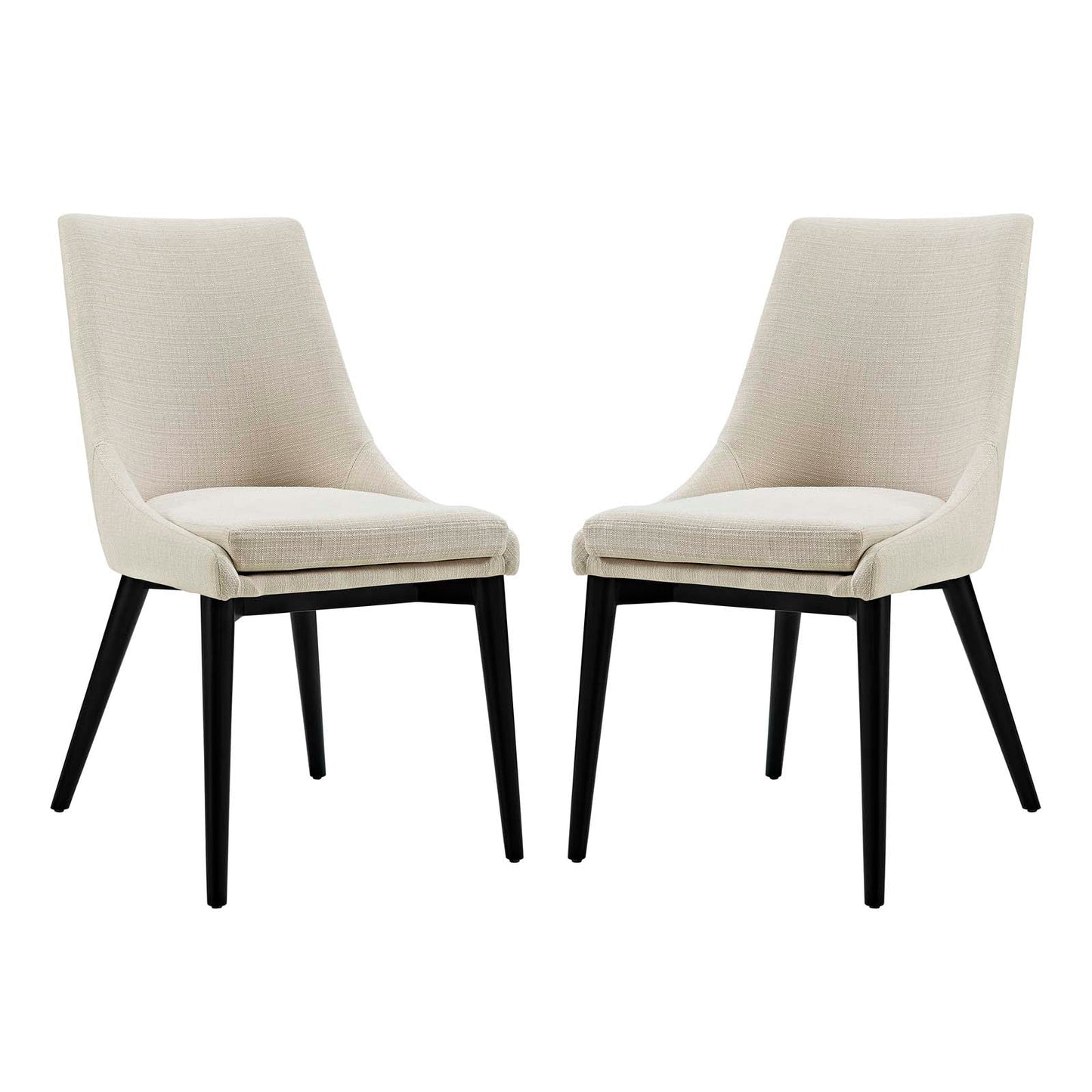 Modway Viscount Set of 2 Fabric Dining Side Chair | Dining Chairs | Modishstore-37