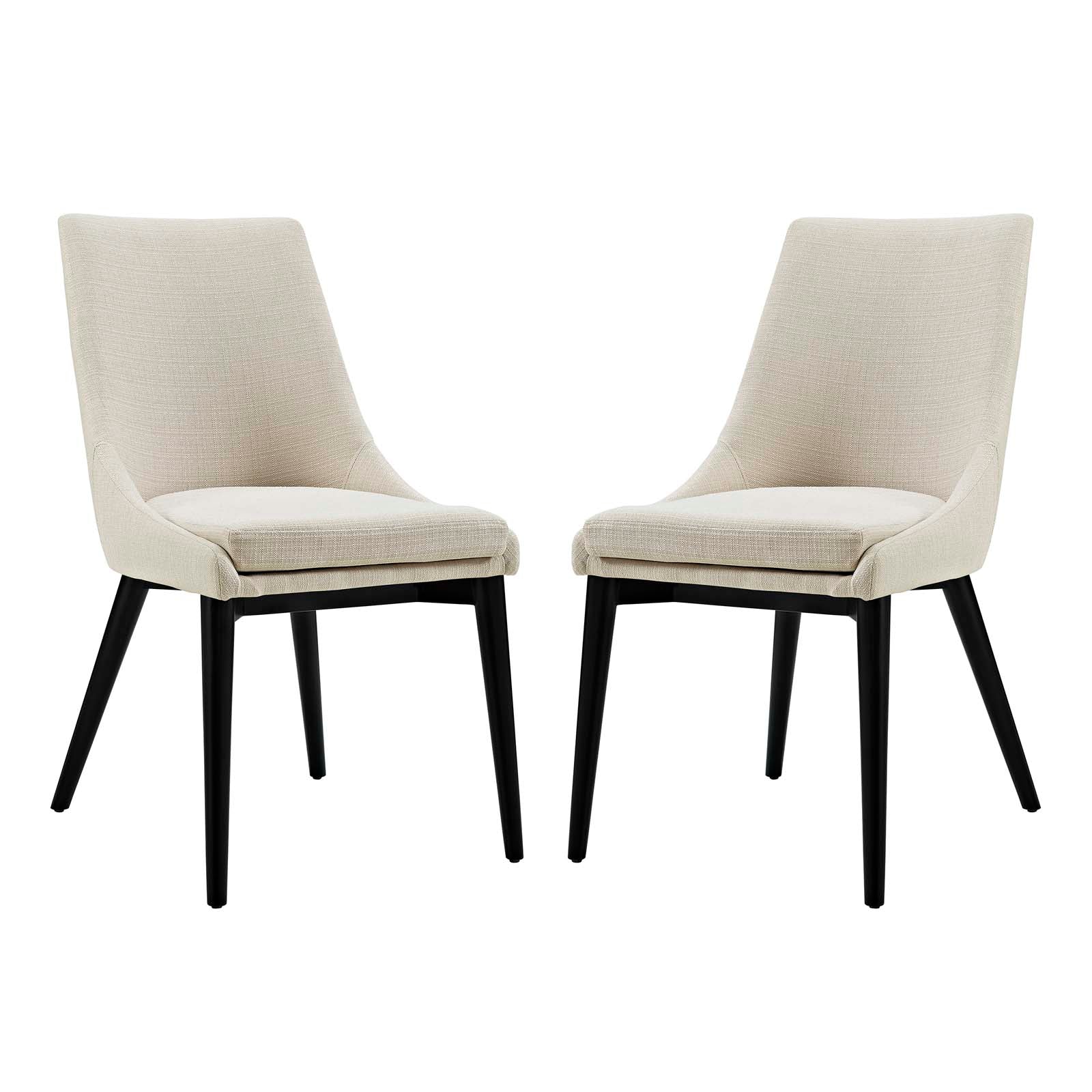Modway Viscount Set of 2 Fabric Dining Side Chair | Dining Chairs | Modishstore-37