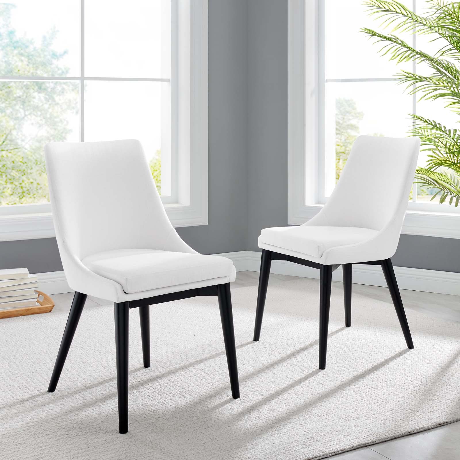 Modway Viscount Set of 2 Fabric Dining Side Chair | Dining Chairs | Modishstore-65