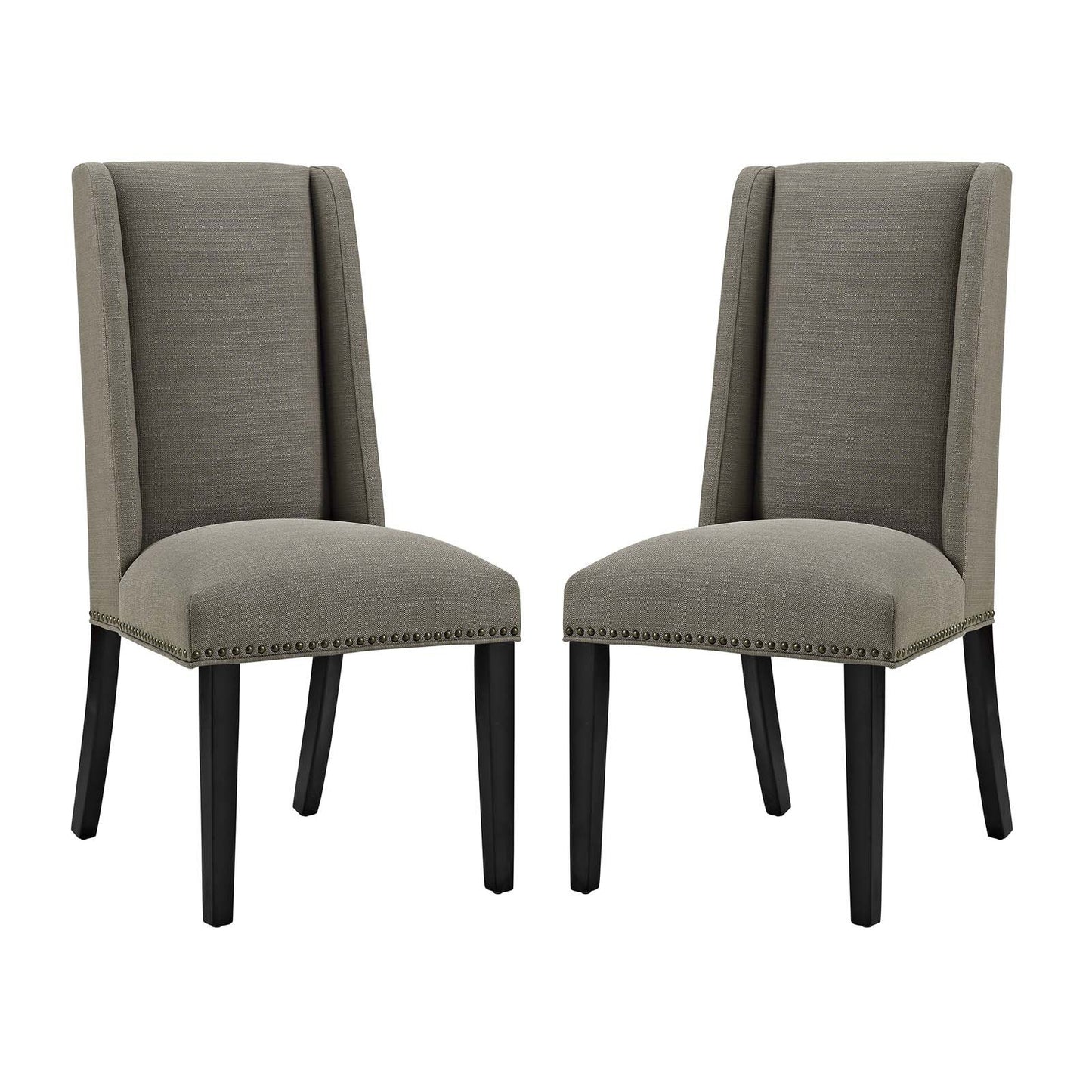 Modway Baron Dining Chair Fabric Set of 2