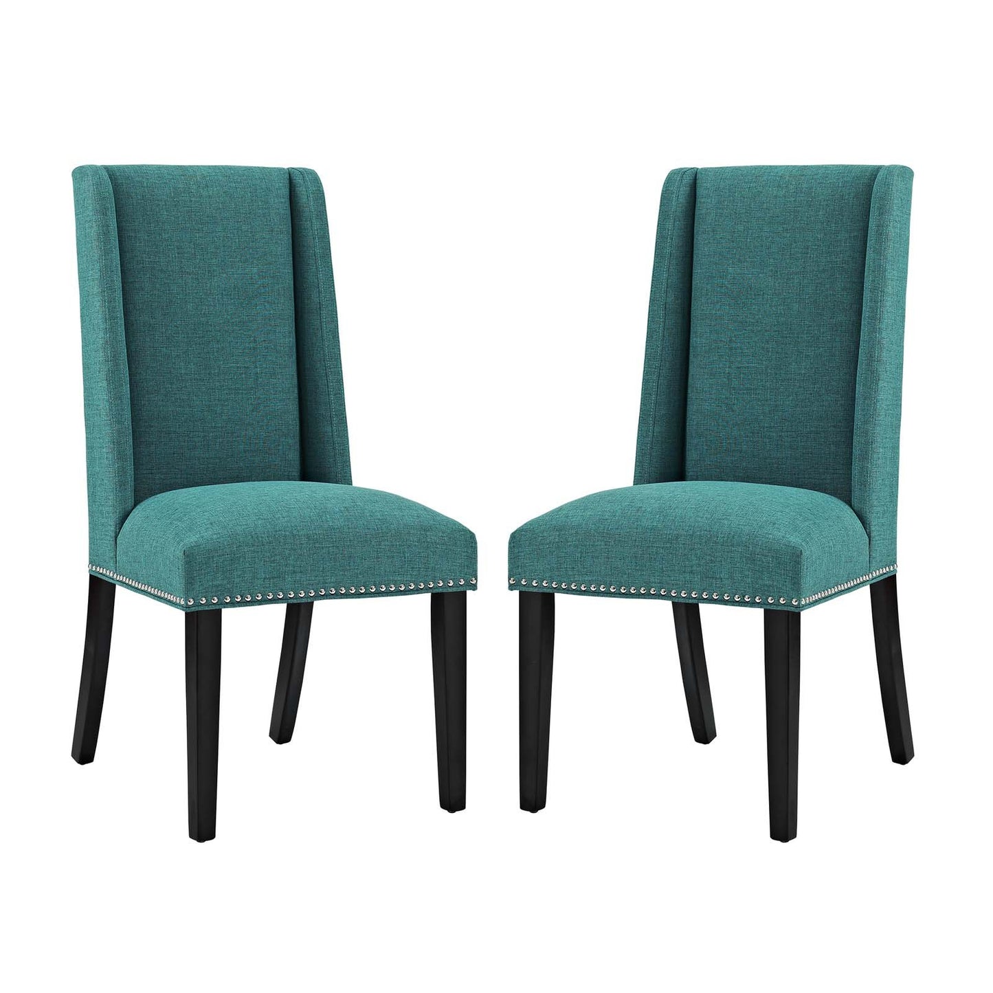 Modway Baron Dining Chair Fabric Set of 2