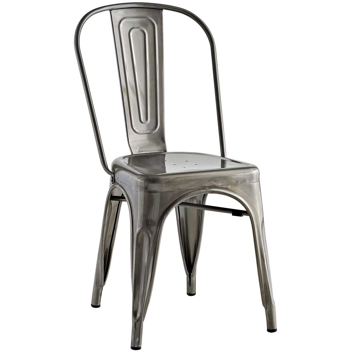 Modway Promenade Set of 2 Dining Side Chair - Gunmetal | Dining Chairs | Modishstore-3