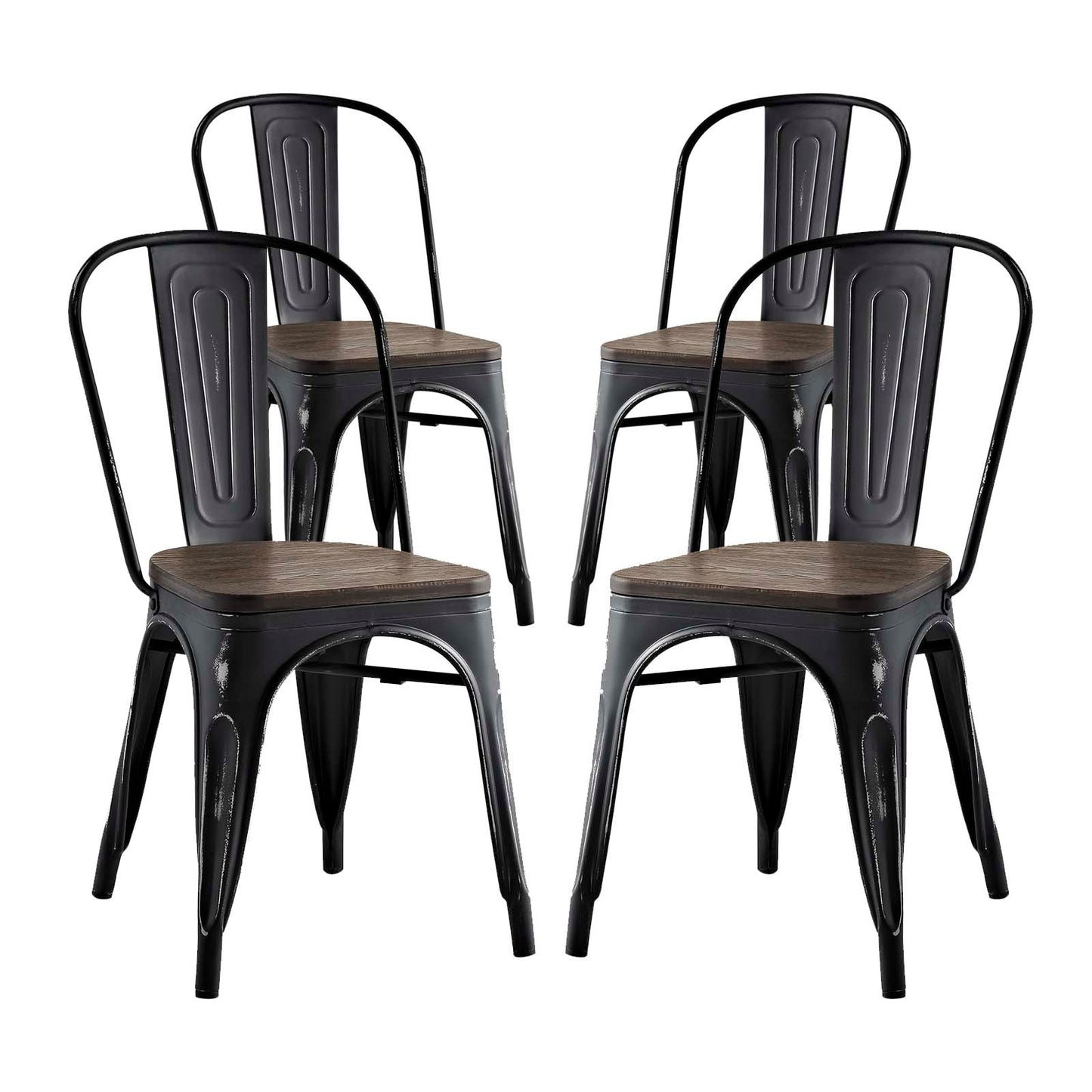 Modway Promenade Set of 4 Dining Side Chair - EEI-2752 - EEI-2752