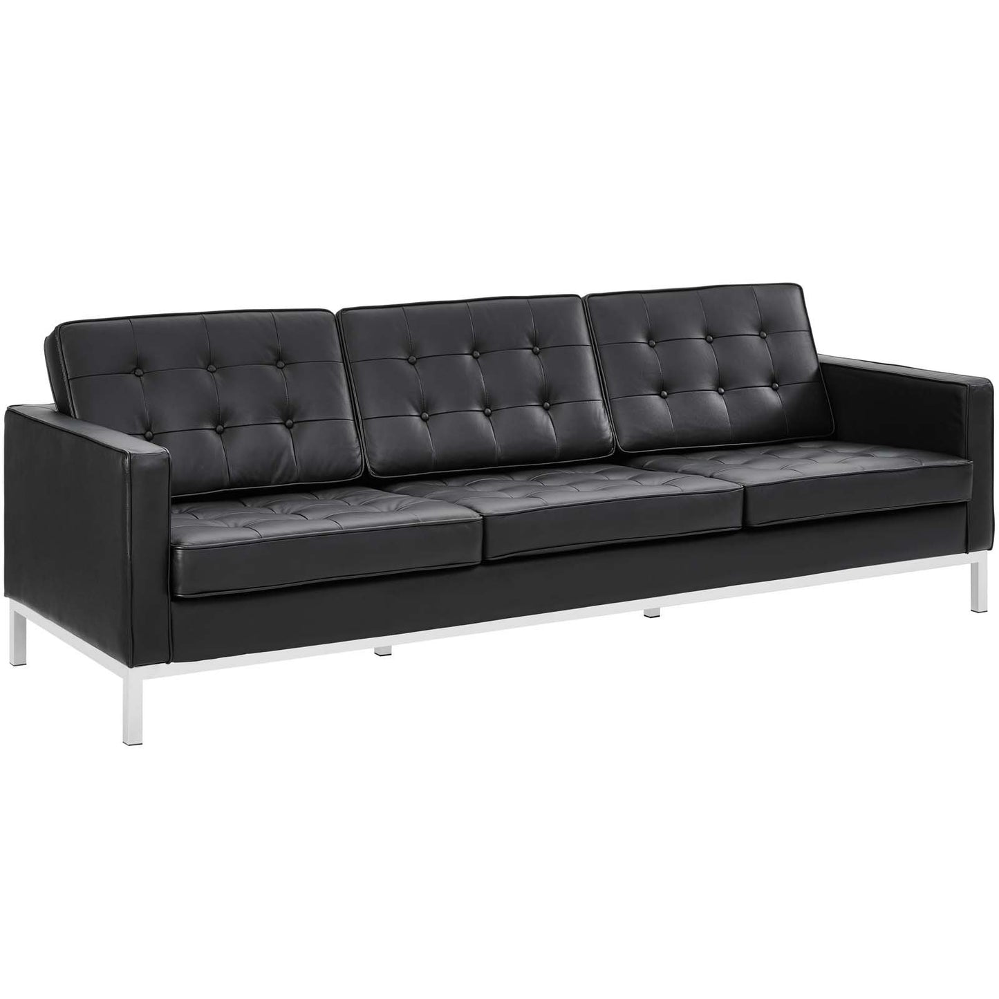 Modway Loft Leather Sofa