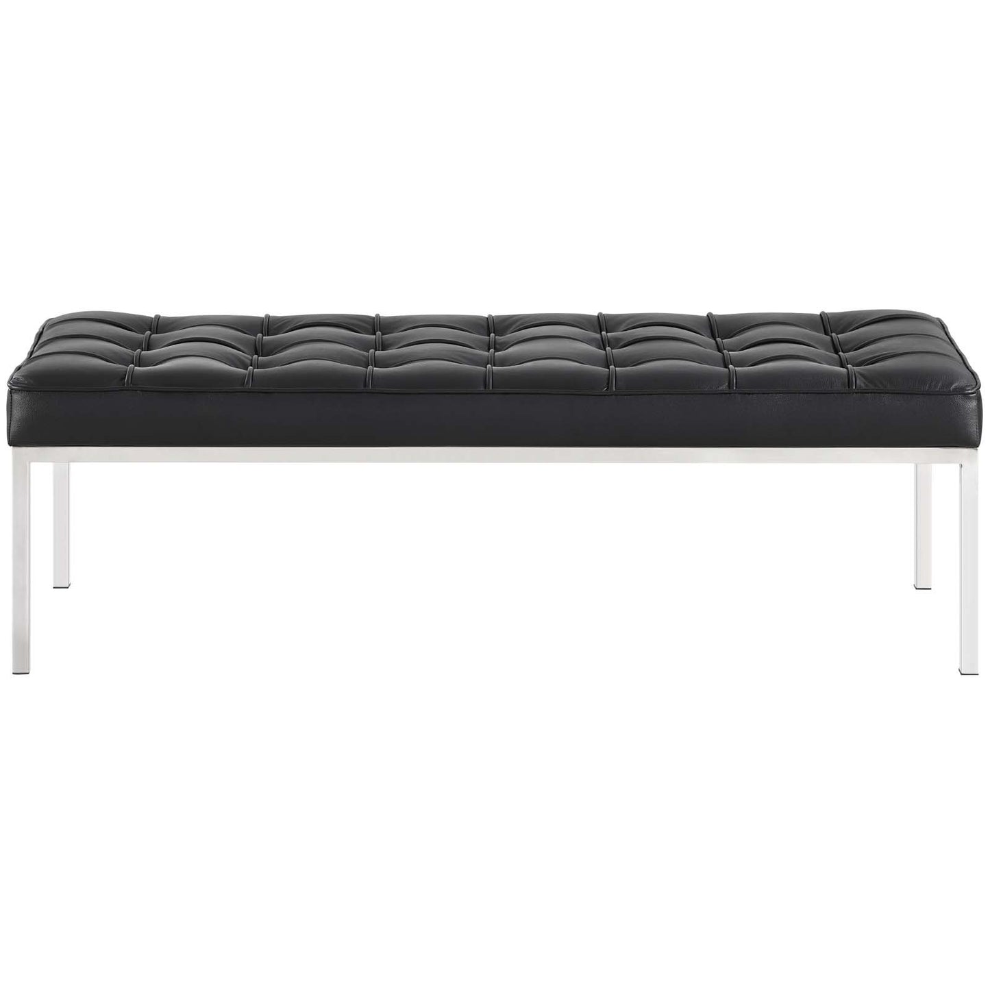 Modway Loft Leather Bench