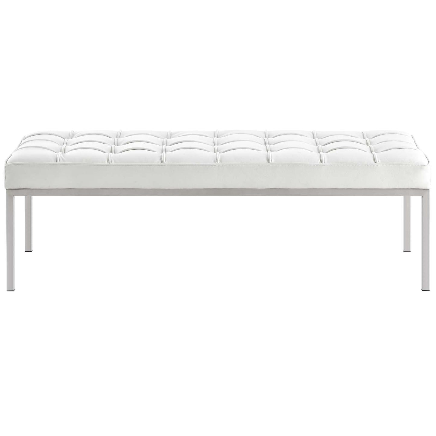 Modway Loft Leather Bench
